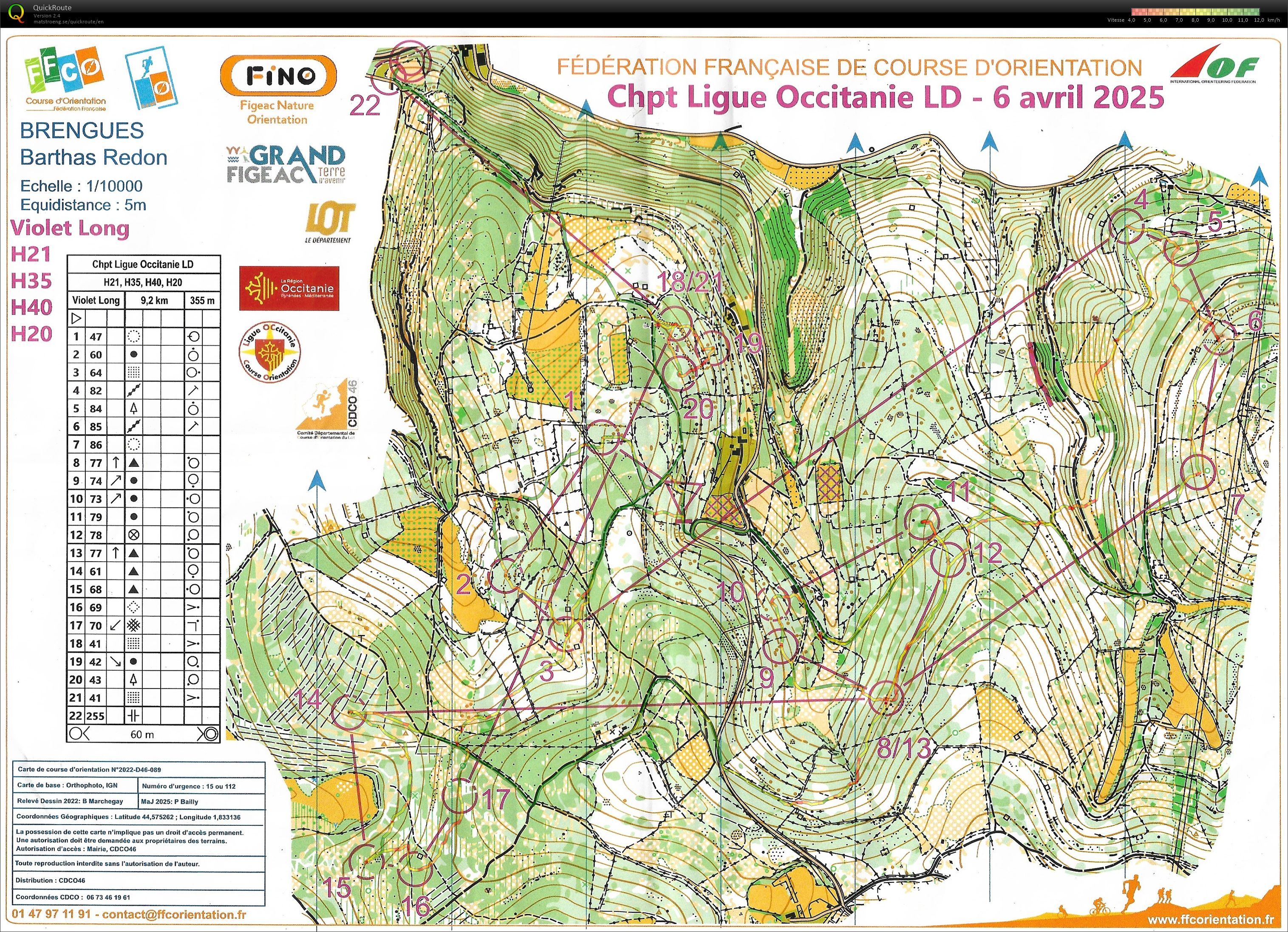 Championnat de Ligue Occitanie LD (06/04/2025)