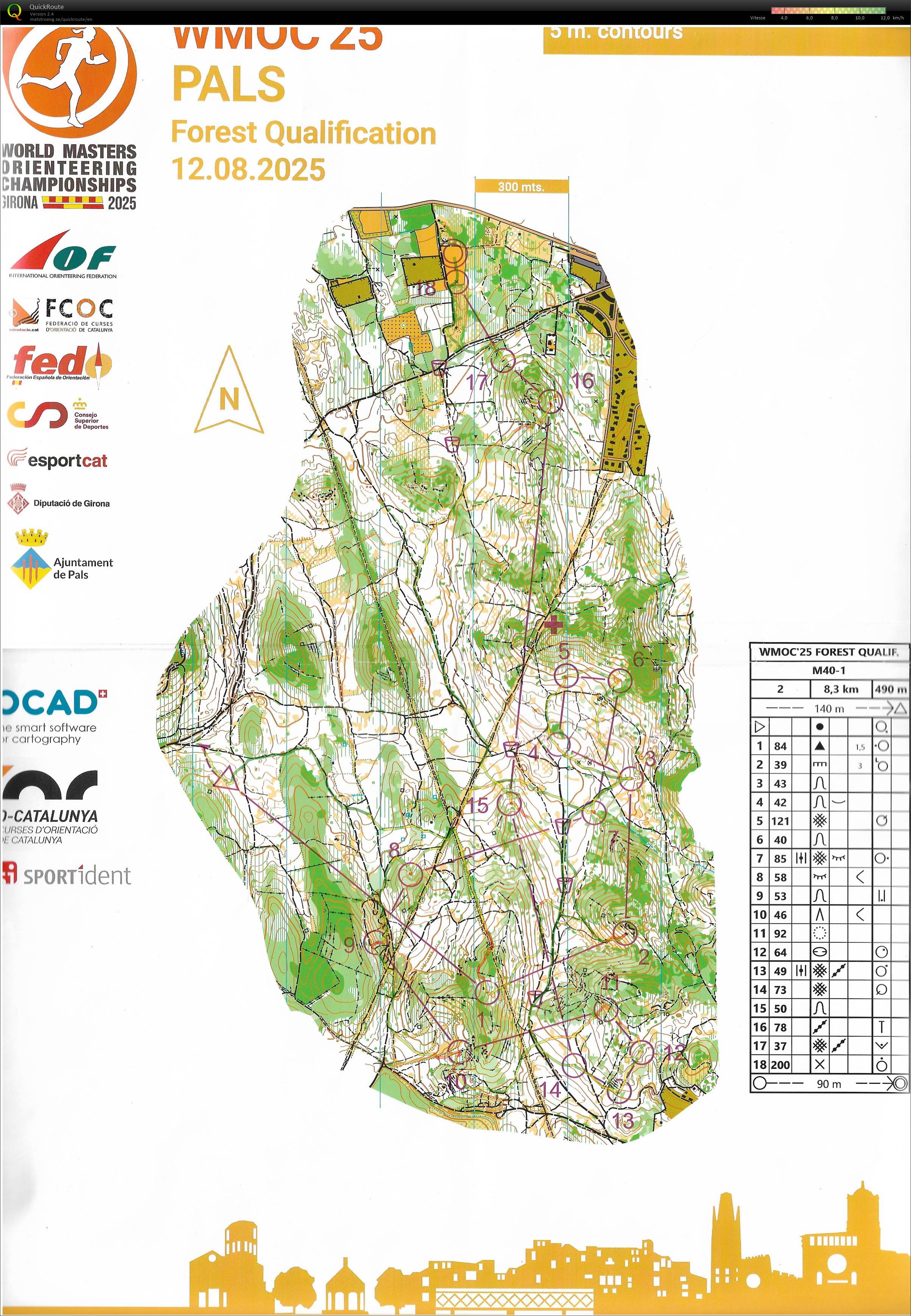 WMOC Qualif Forêt (12/08/2025)