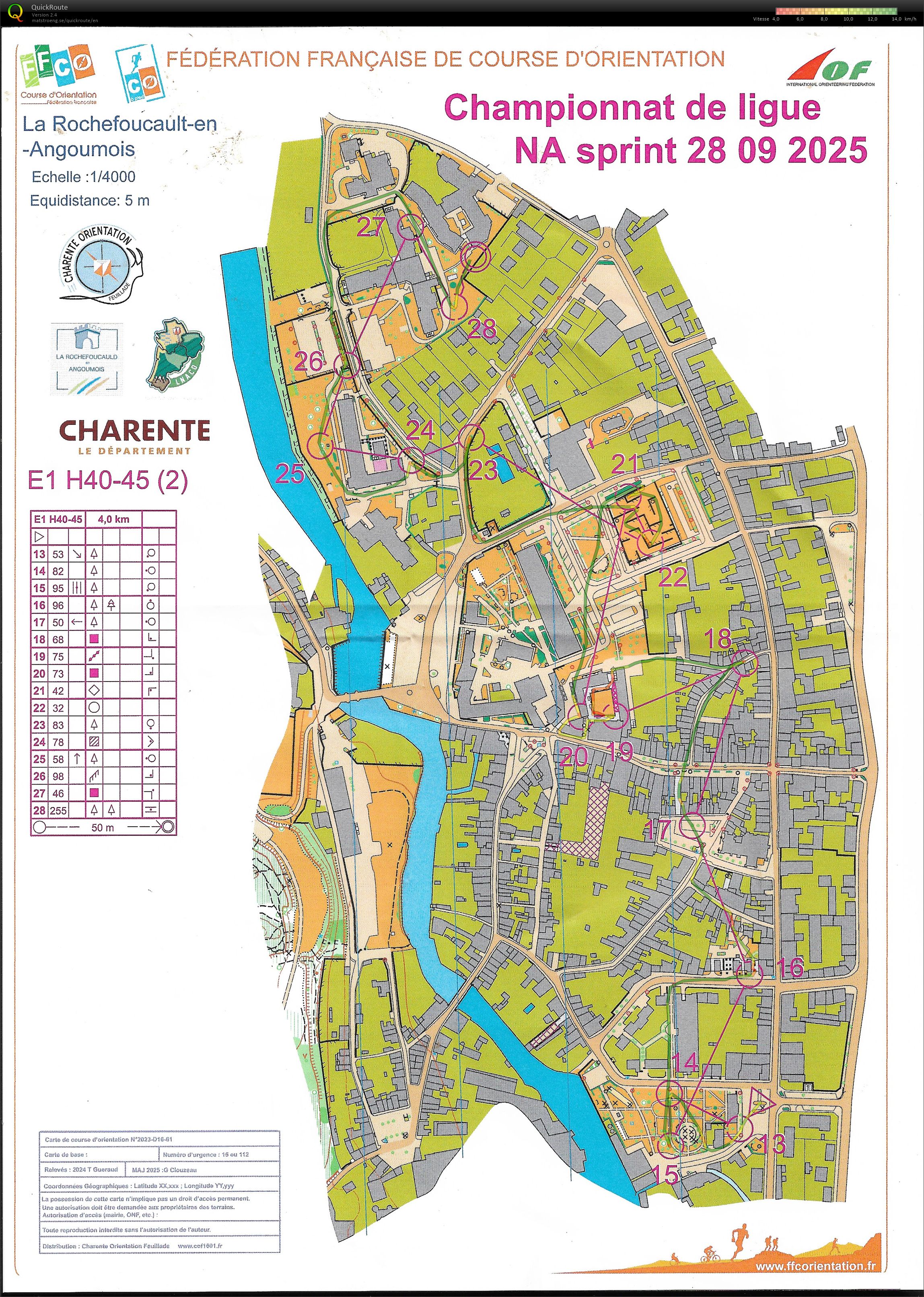Championnat de Ligue Sprint (2/2) (28/09/2025)