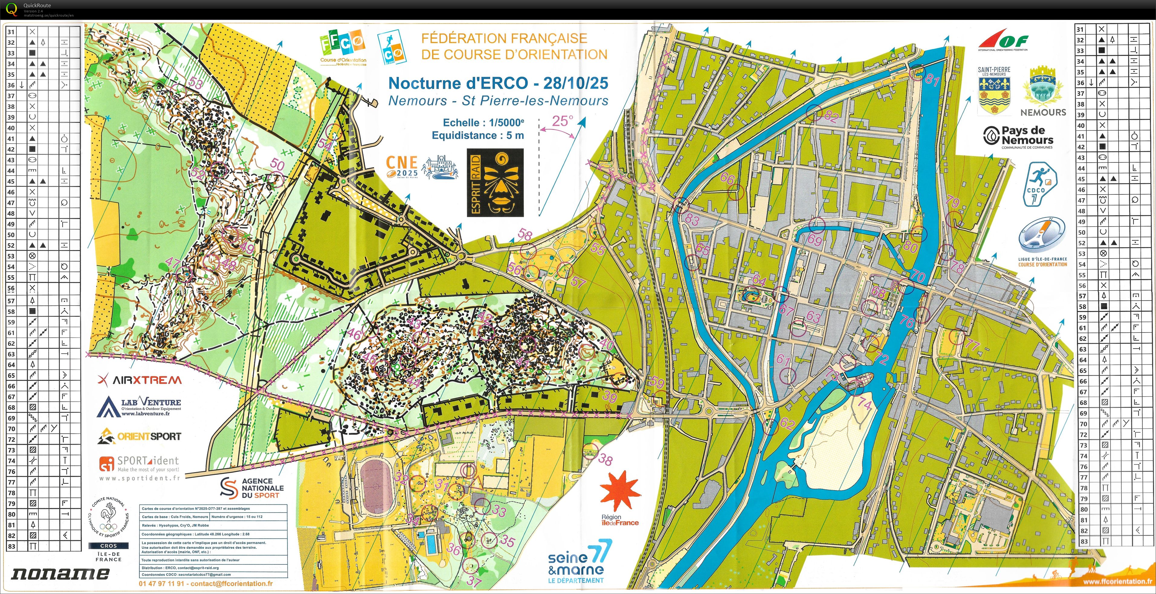 CO Score Nocturne (28/10/2025)