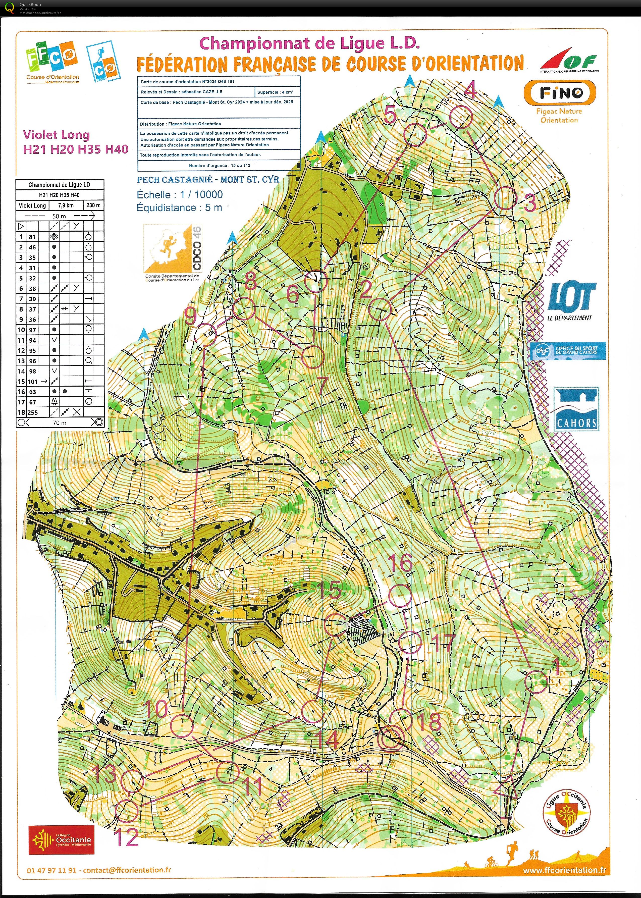 Championnat de Ligue Occitanie LD (22/03/2026)