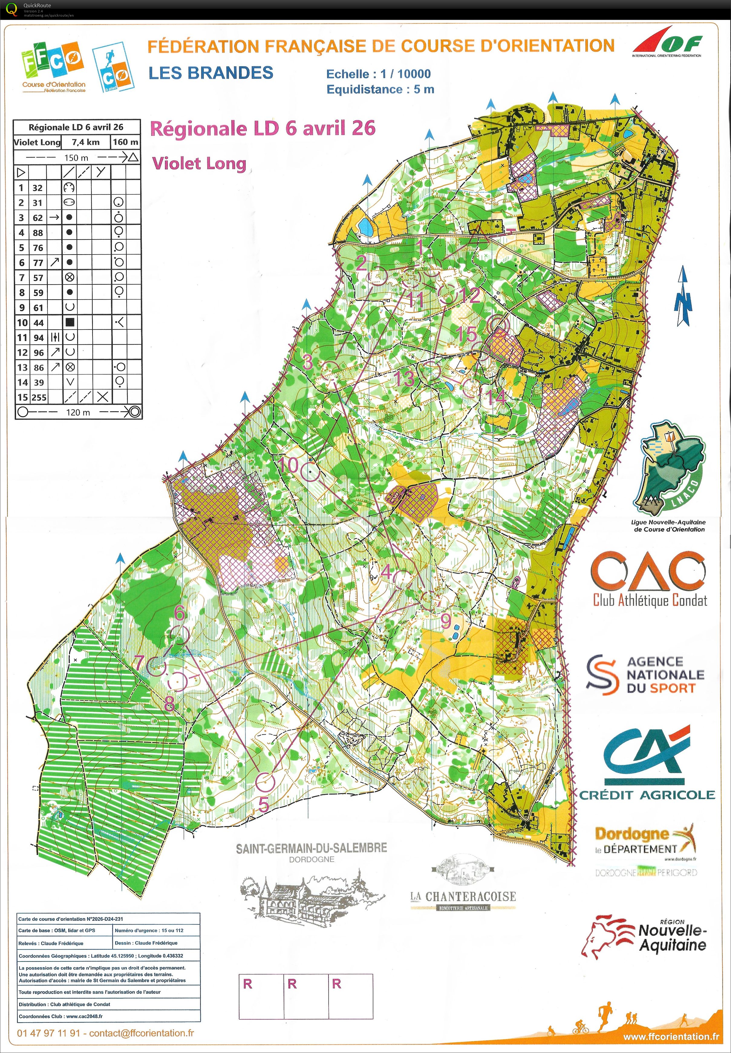 Régionale LD Saint-Germain-du-Salembre (06/04/2026)