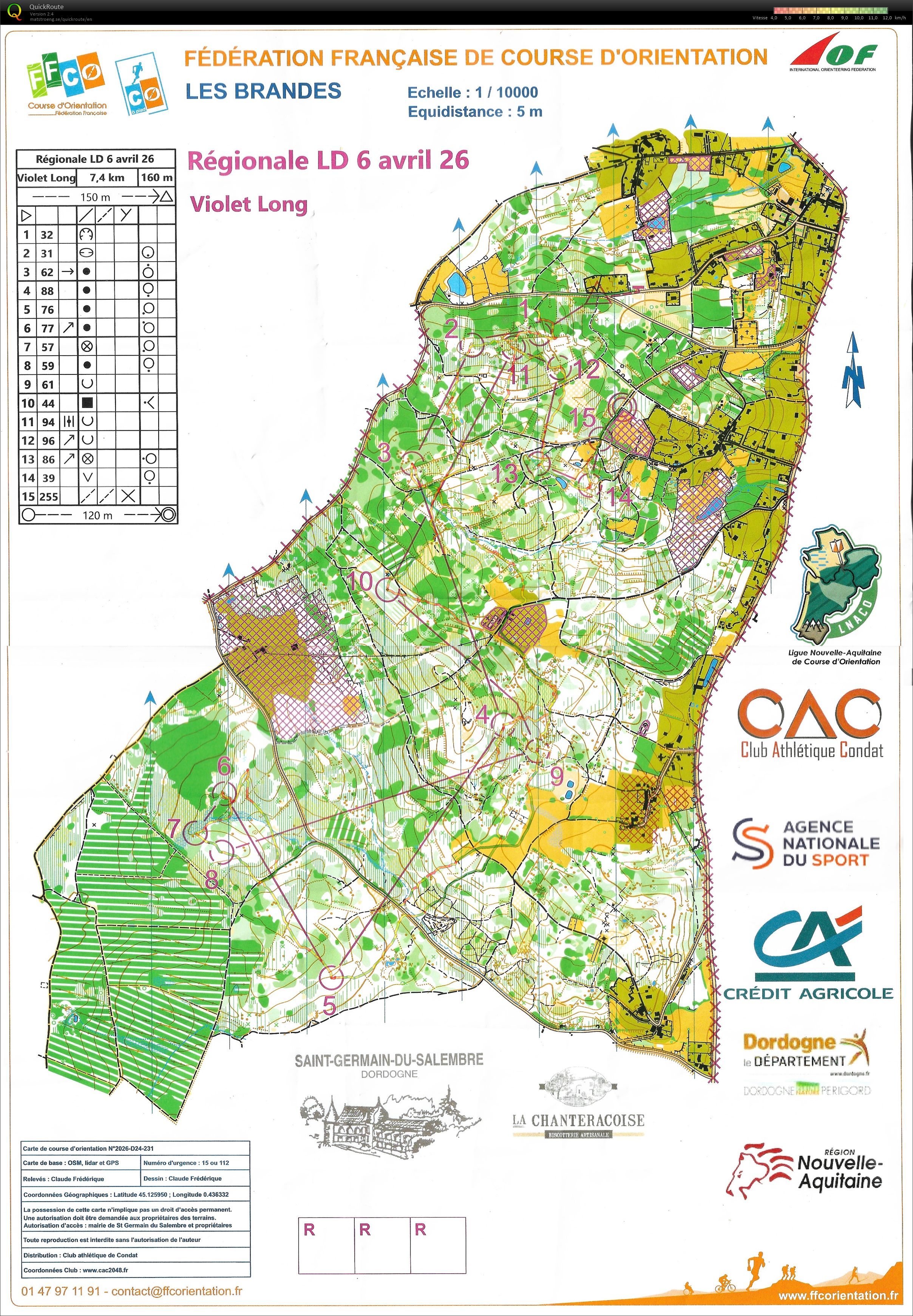 Régionale LD Saint-Germain-du-Salembre (06/04/2026)