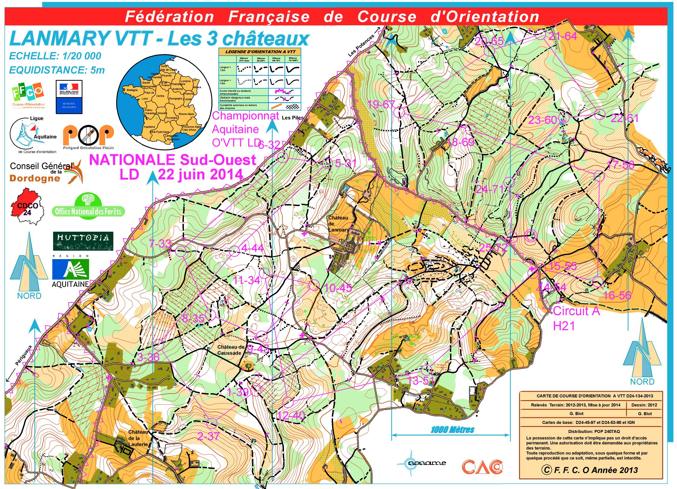 Nationale O'VTT LD (22/06/2014)