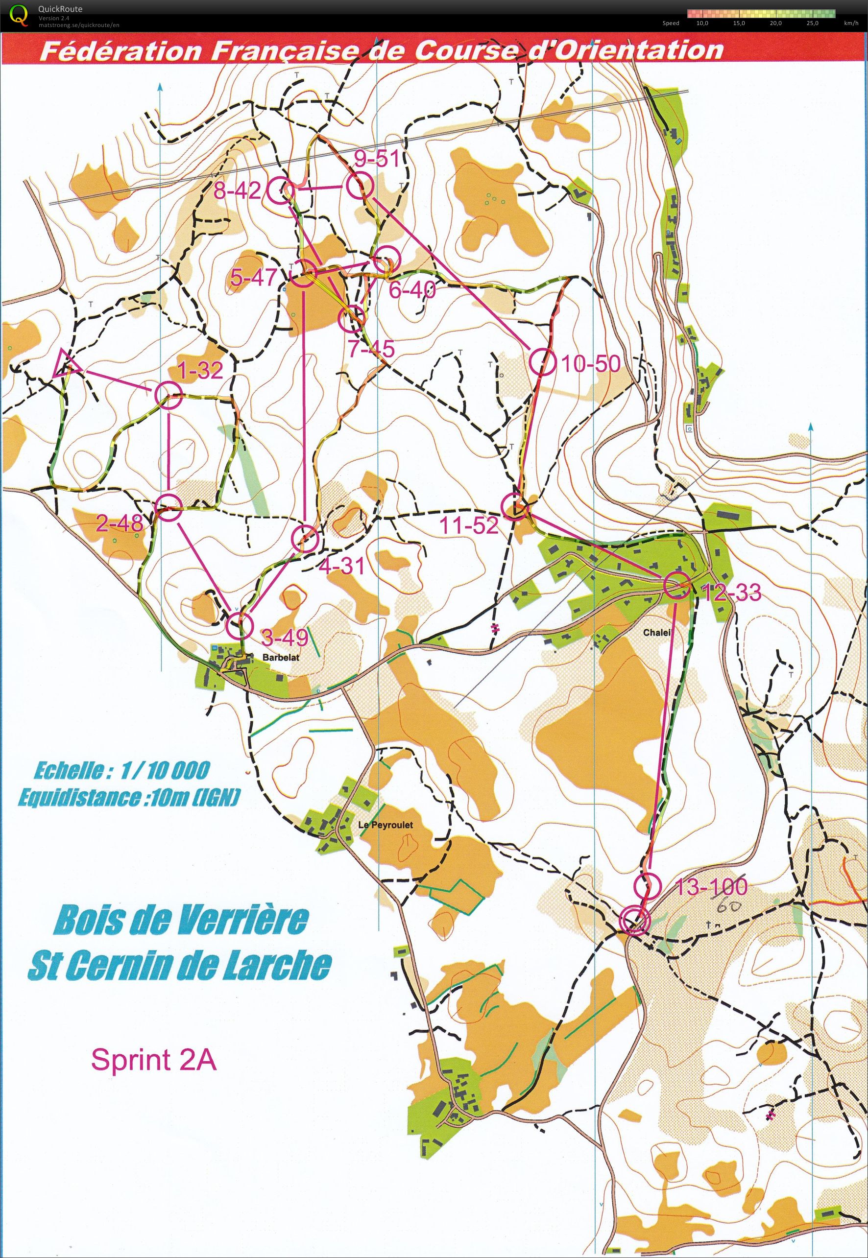 Régionale VTT Limousin Sprint 2 (09/03/2013)