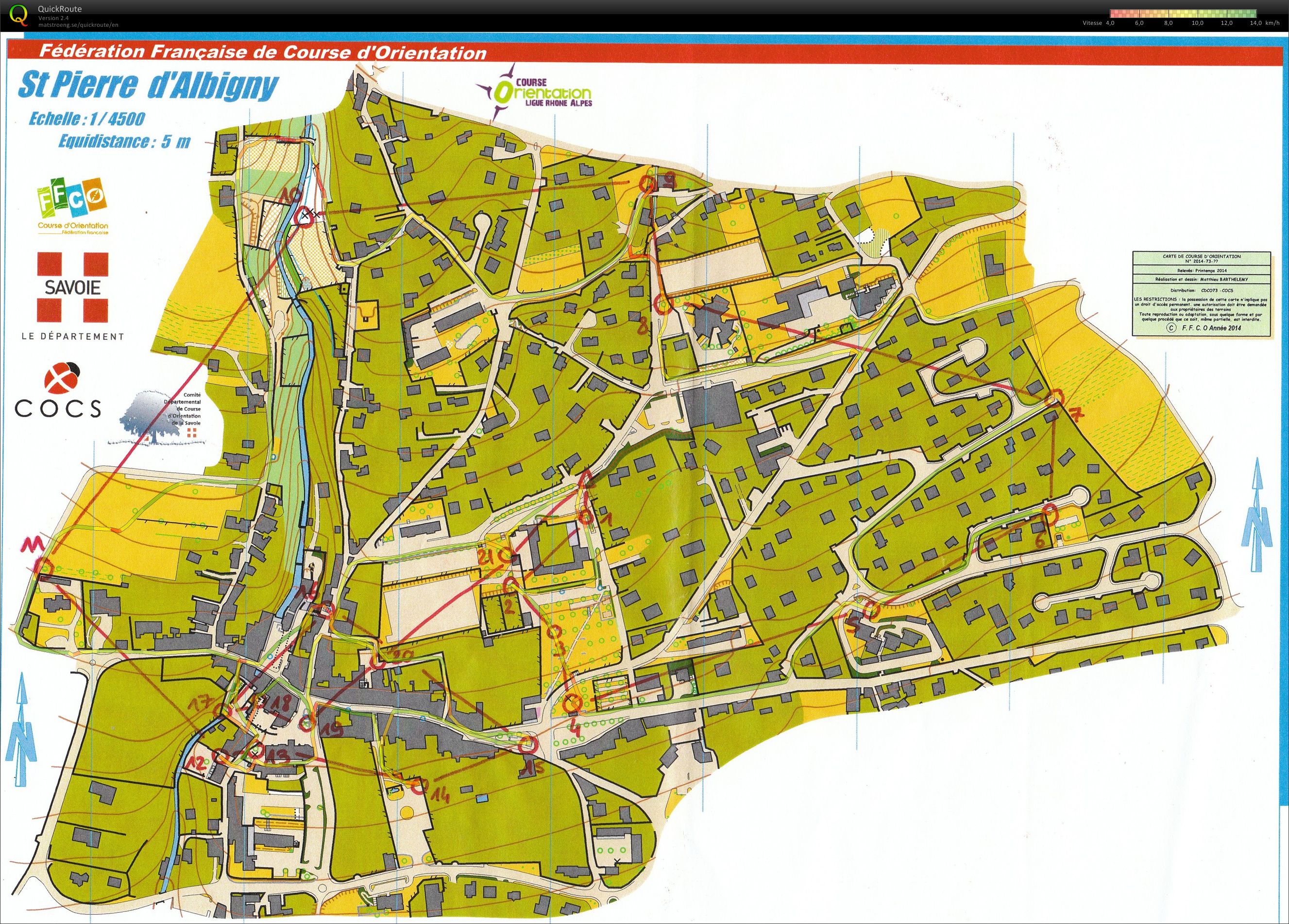 Entrainement Sprint (11/07/2014)