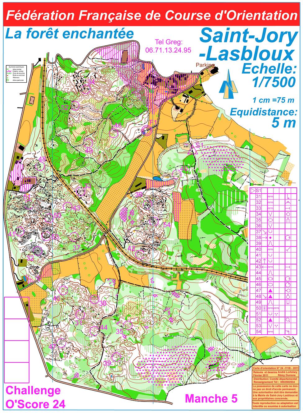 Challenge O'Score Manche 5 (20/09/2014)