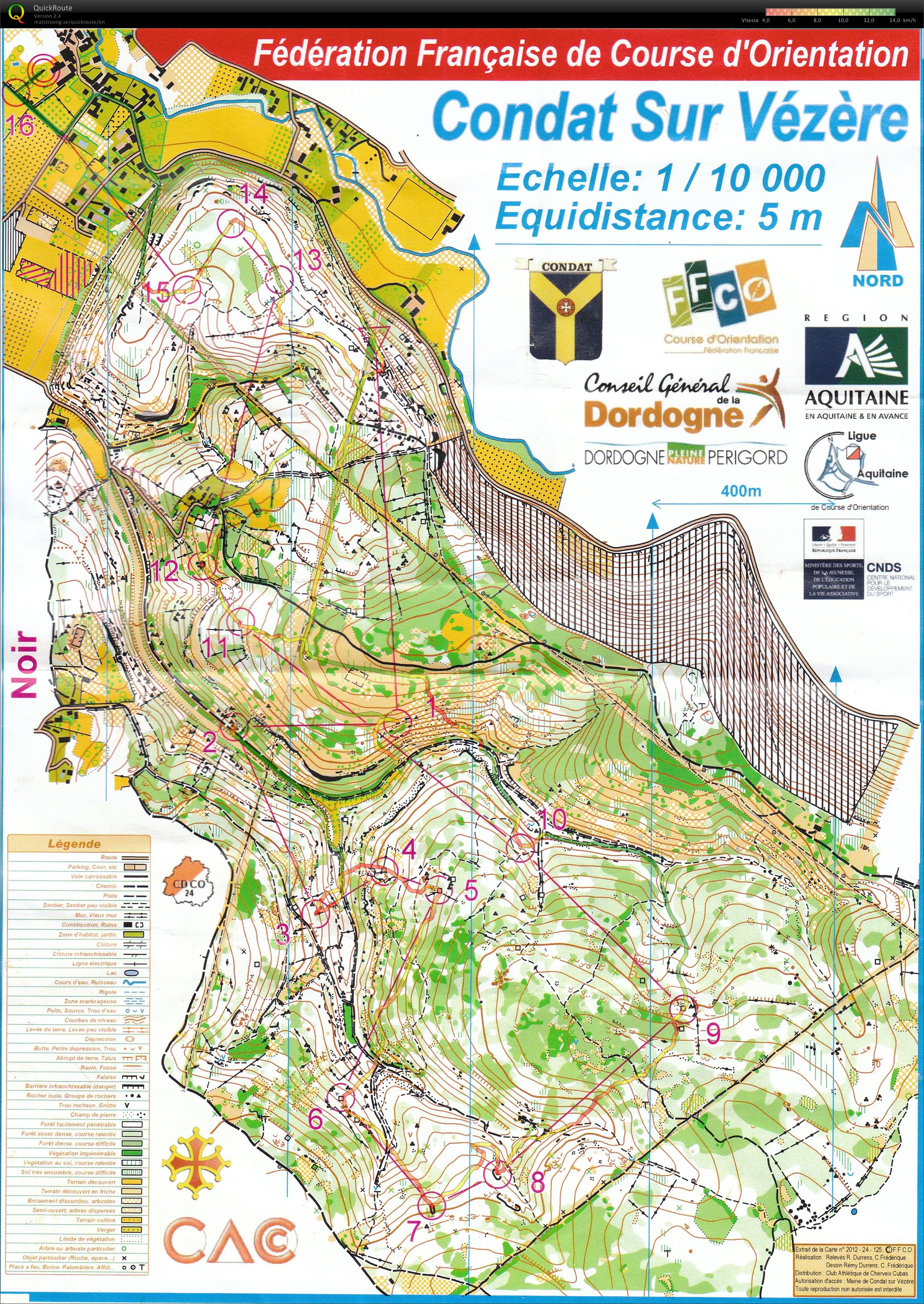 Régionale LD Aquitaine (09/11/2014)