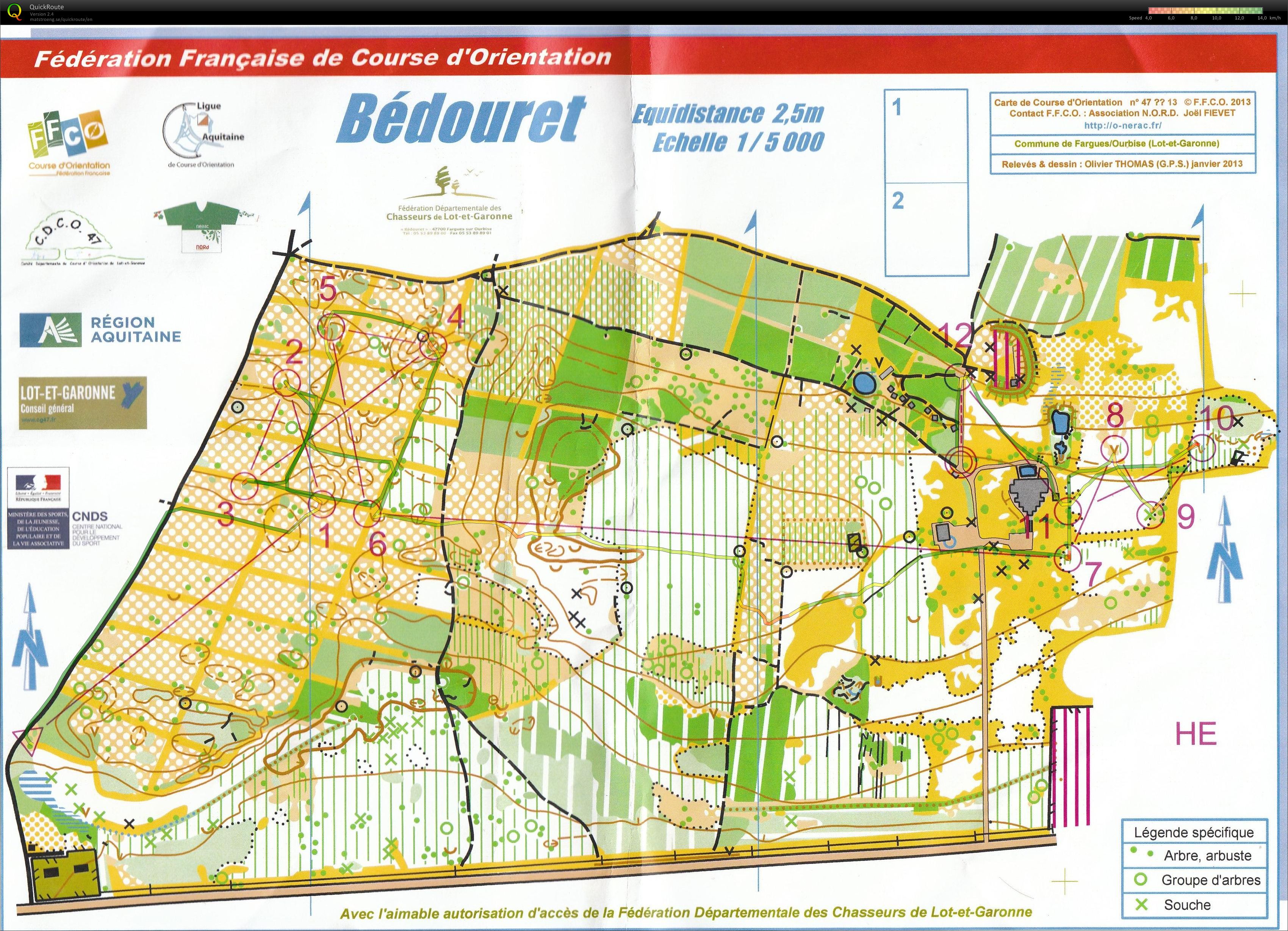 Championnat Régional Sprint Aquitaine (21/04/2013)