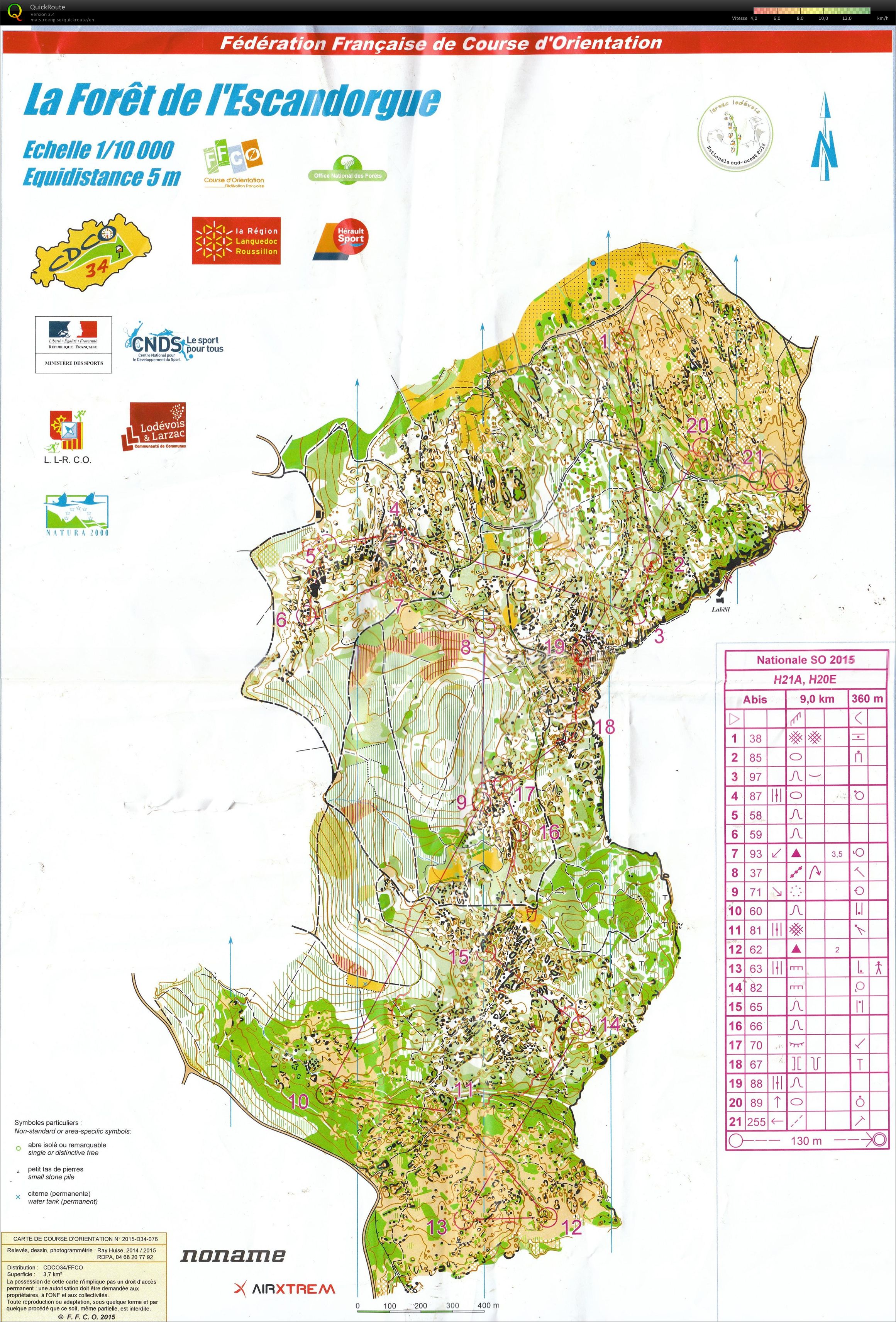 Nationale Sud-Ouest (03/05/2015)