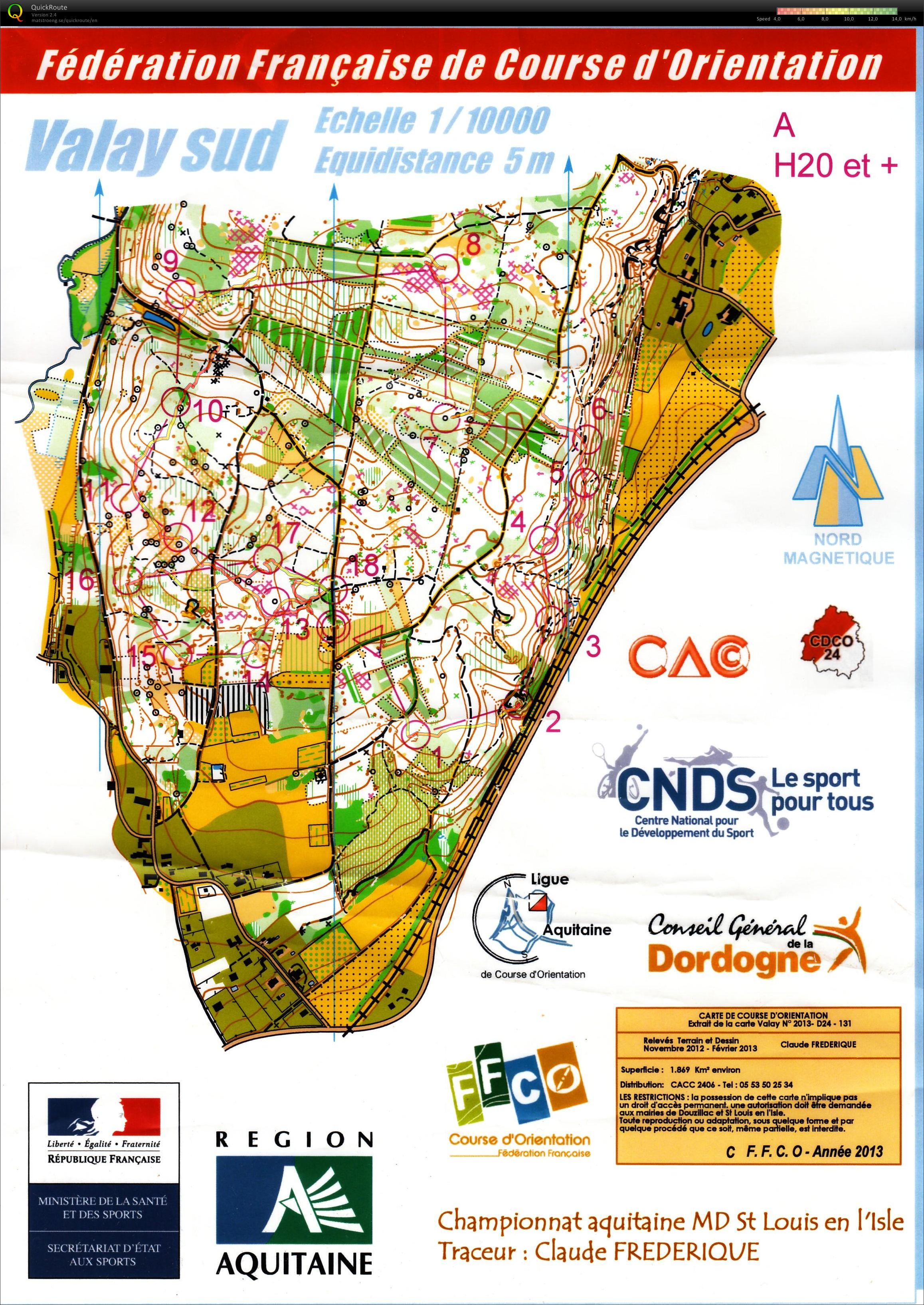 Championnat de Ligue Aquitaine MD (11/05/2013)