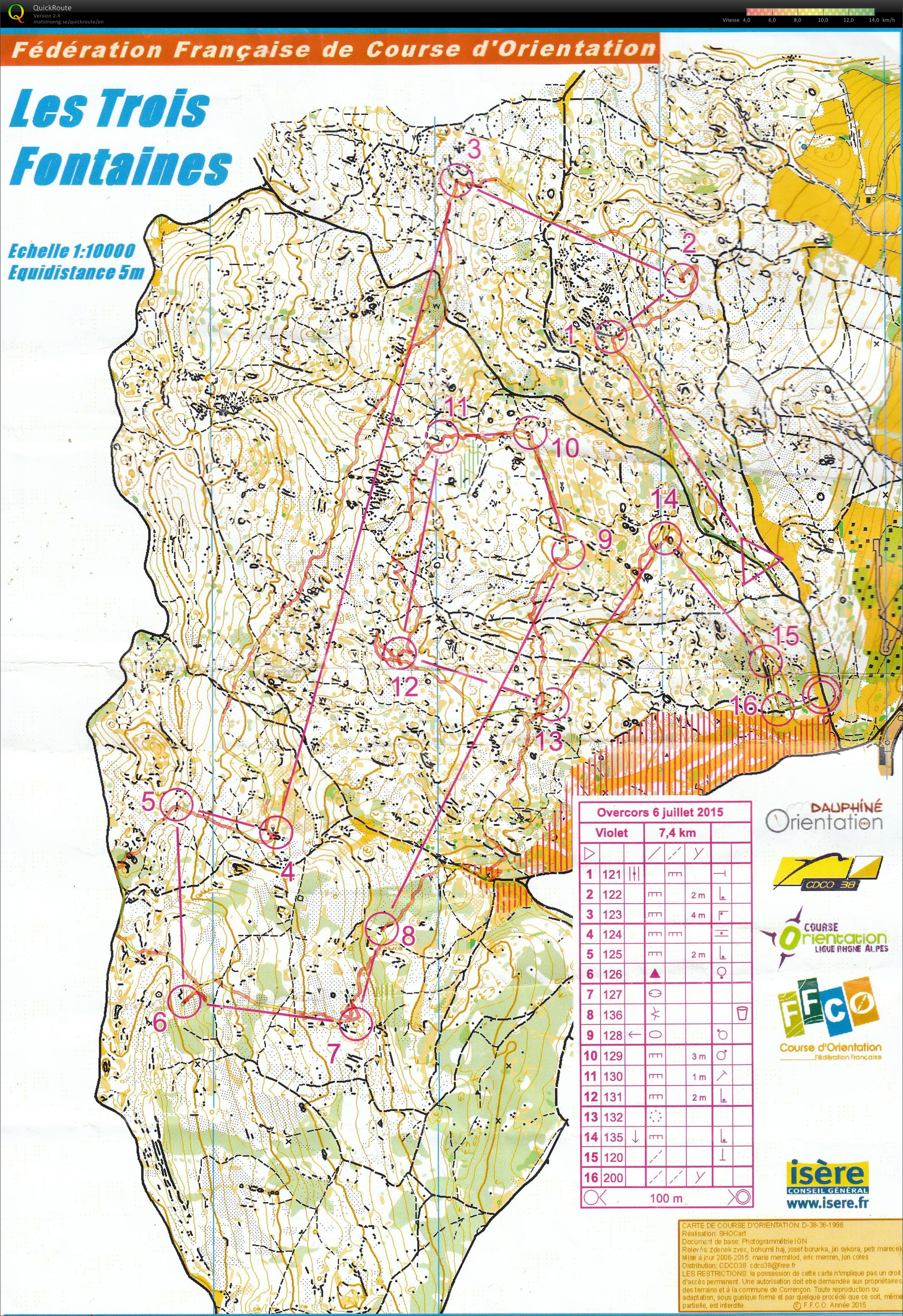 Camp O'Vercors Etape 2 (06/07/2015)