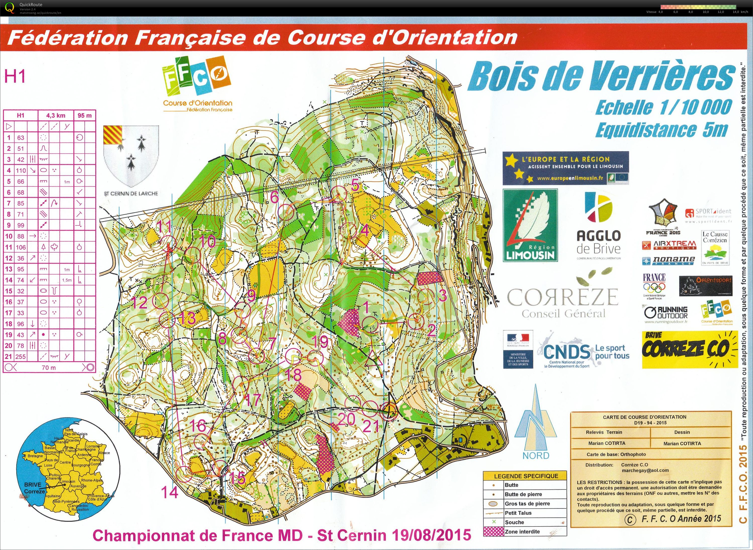 Qualifs France MD (19/08/2015)