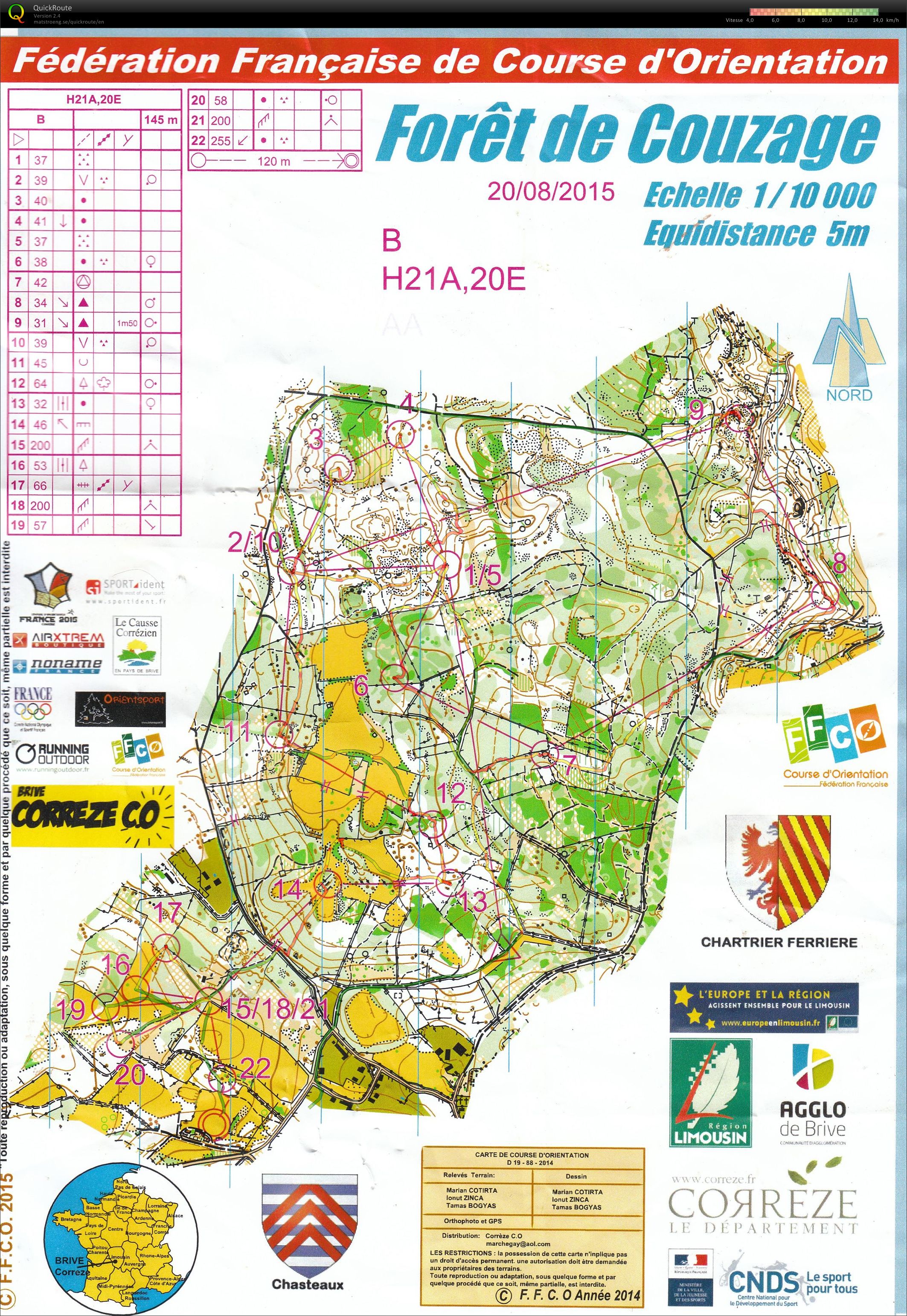 Championnat de France de Nuit (20/08/2015)