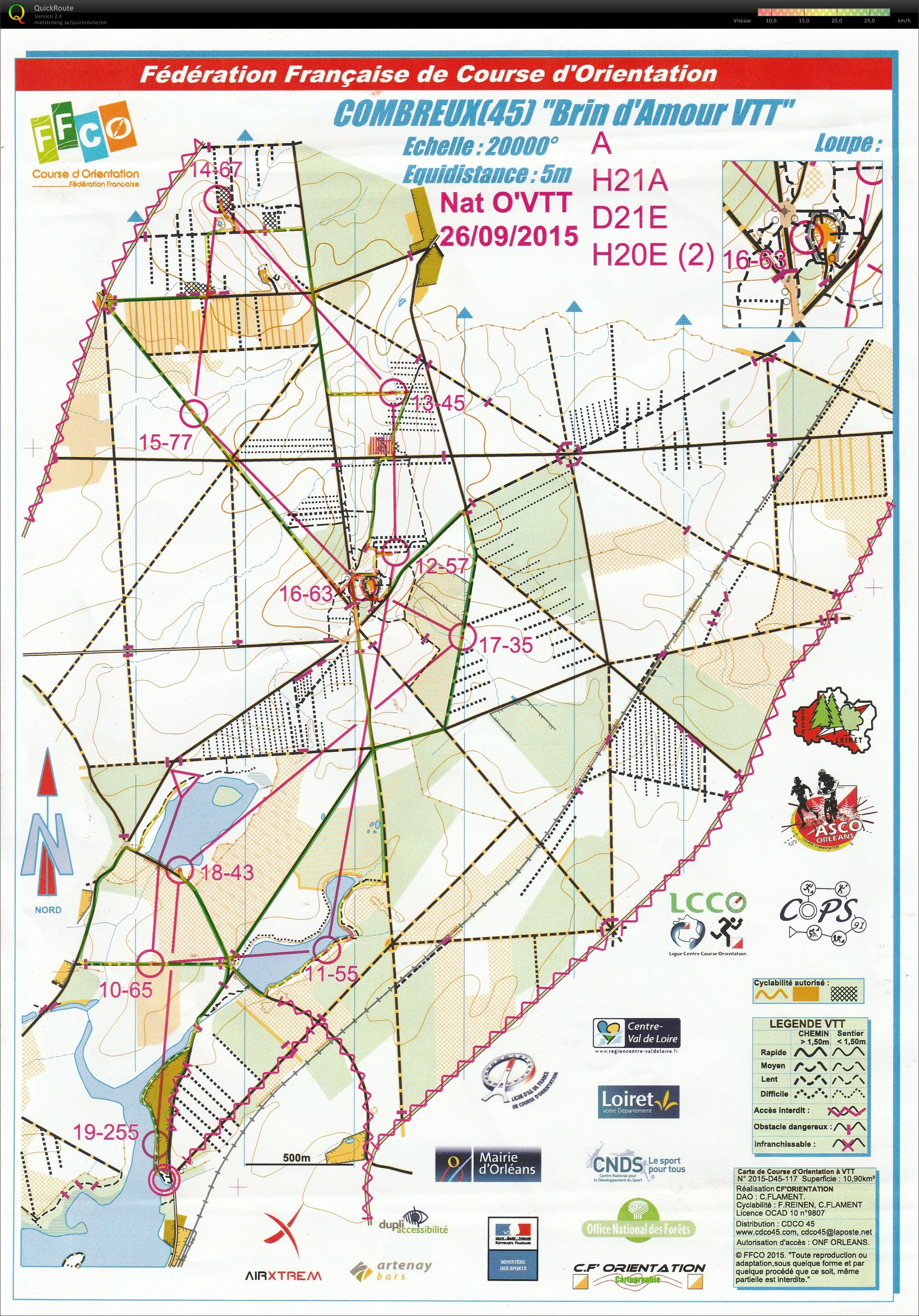 Nationale O'VTT LD (2ème partie) (26/09/2015)