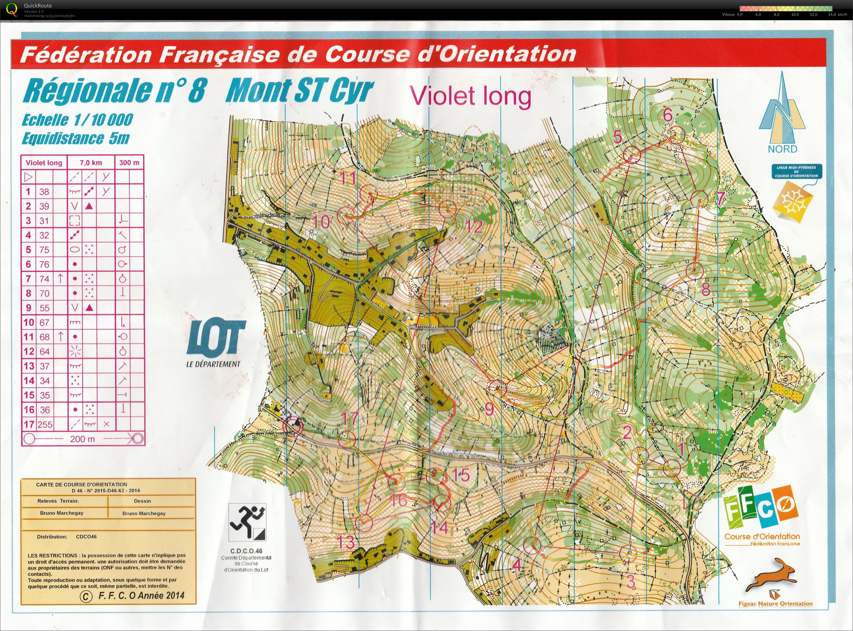 Régionale LD Midi-Pyrénées (08/11/2015)