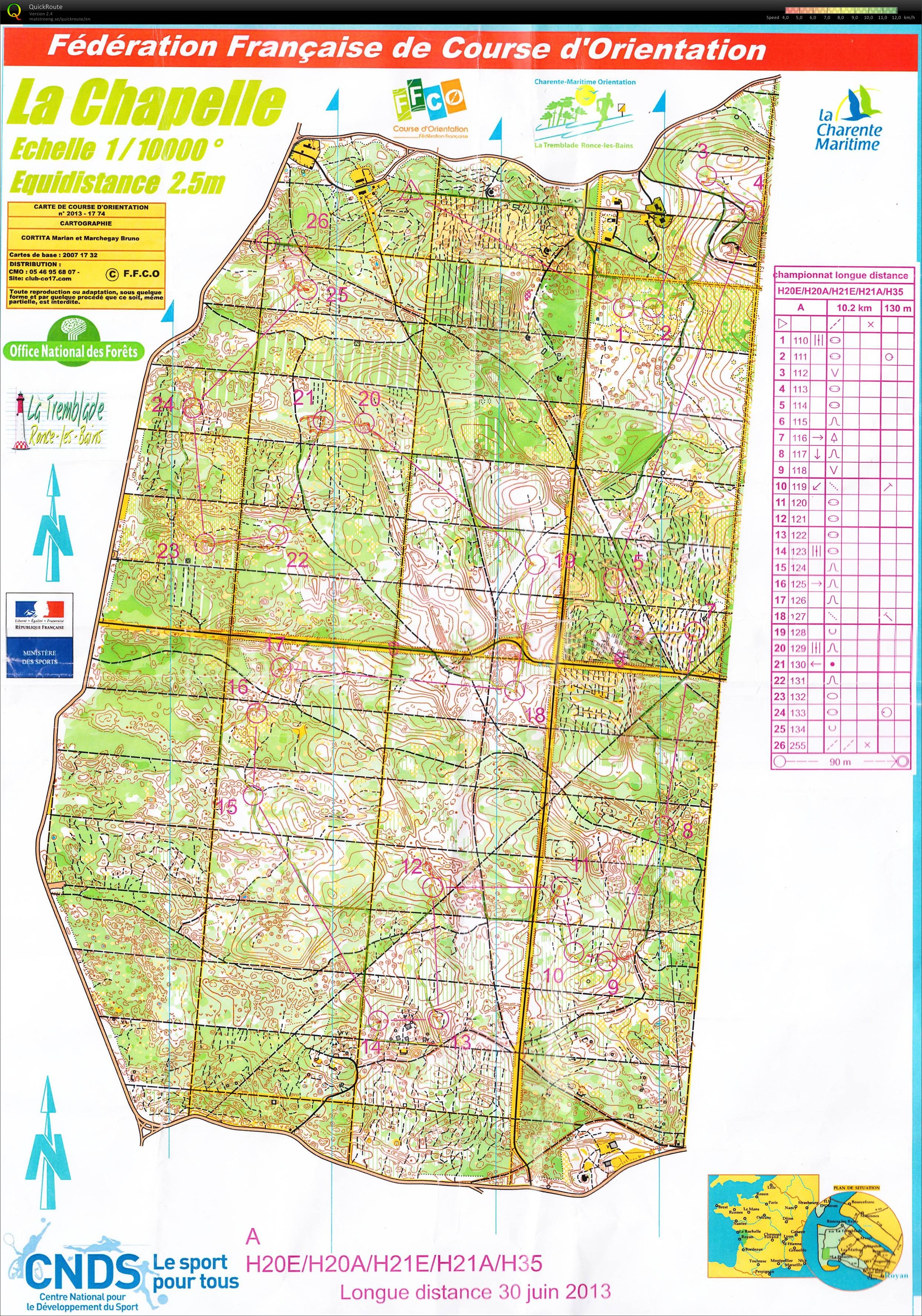 Championnat de Ligue Poitou-Charentes LD (30/06/2013)