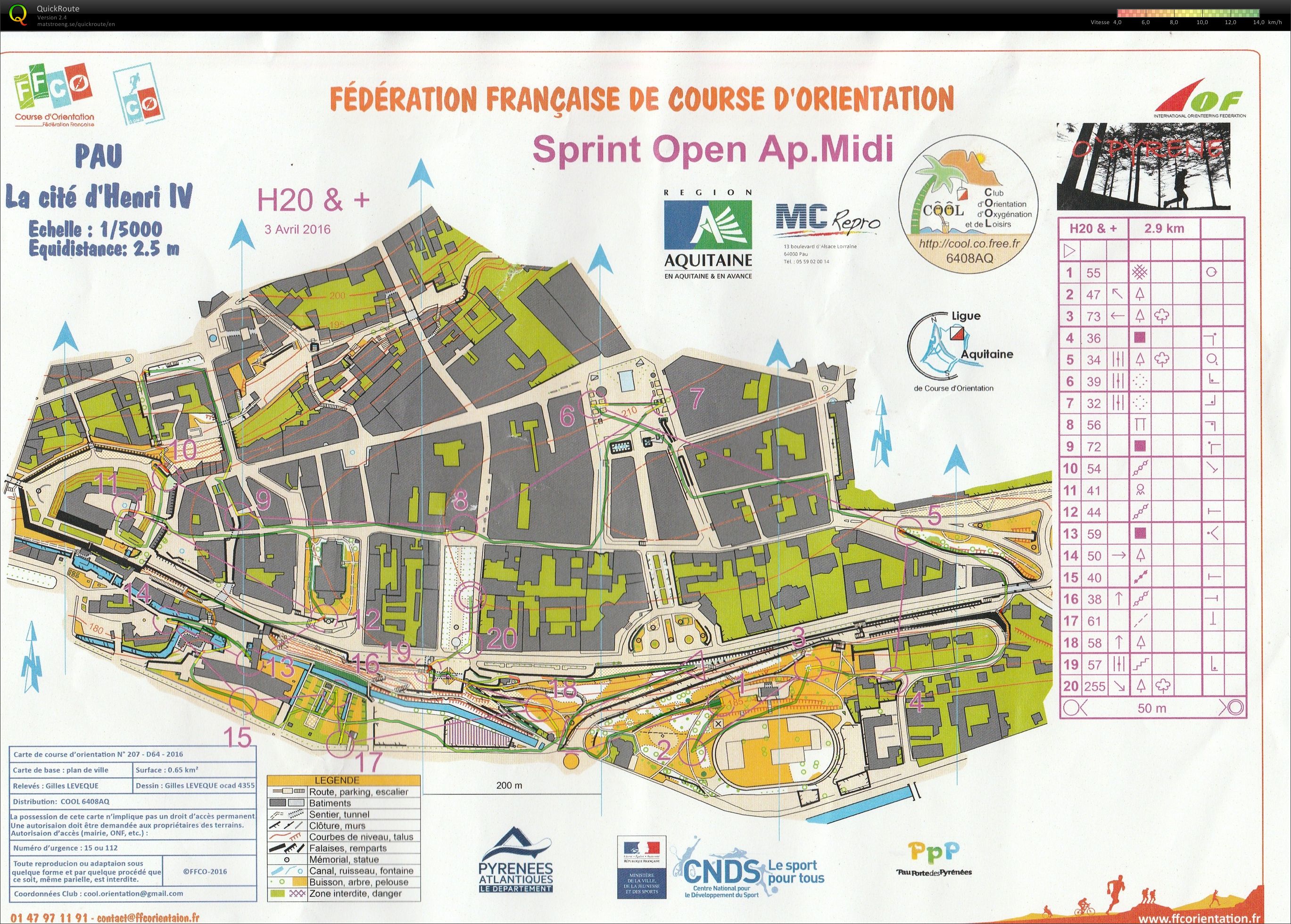 Régionale Sprint Aquitaine (03/04/2016)