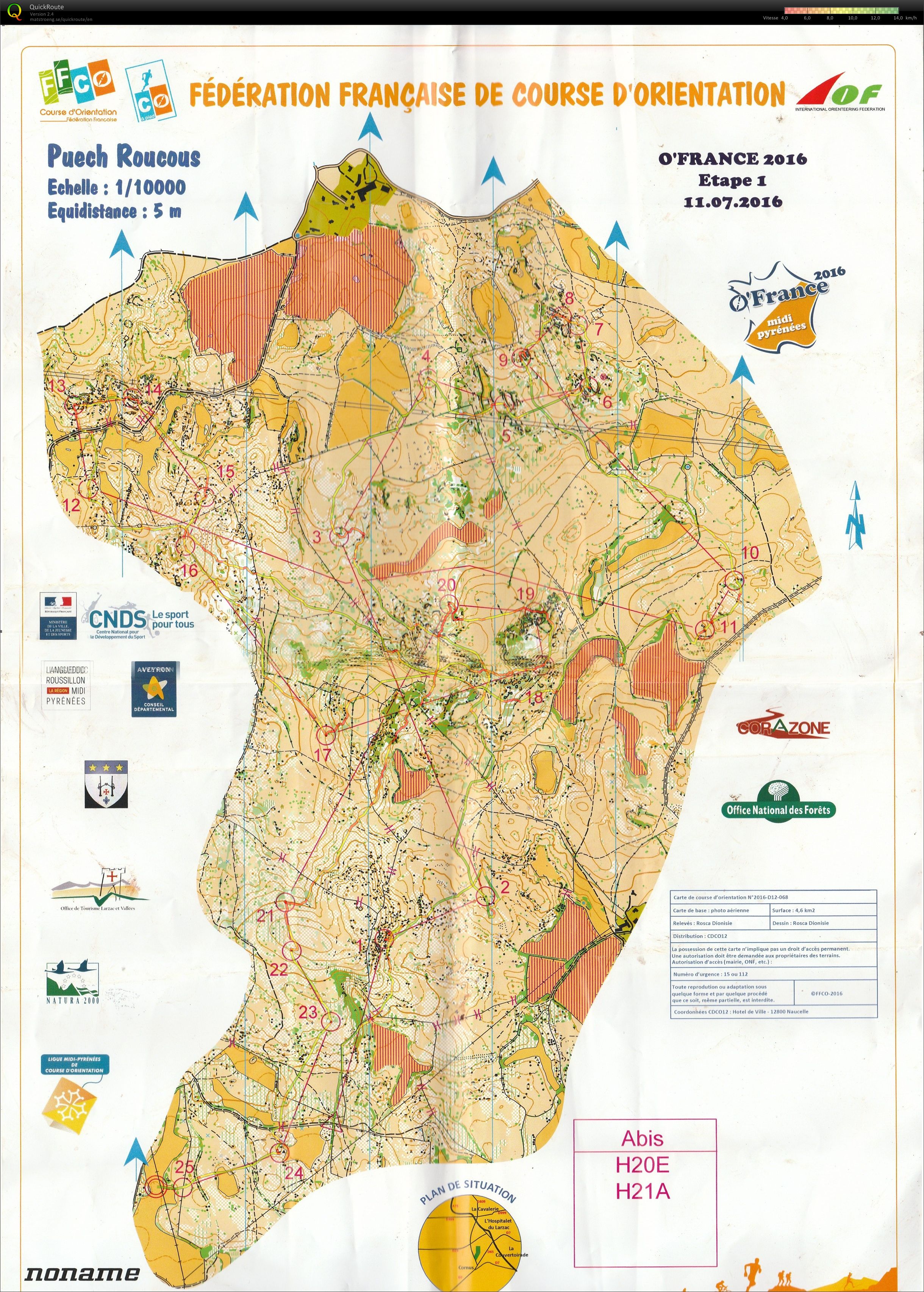 O'France Etape 1 (11/07/2016)