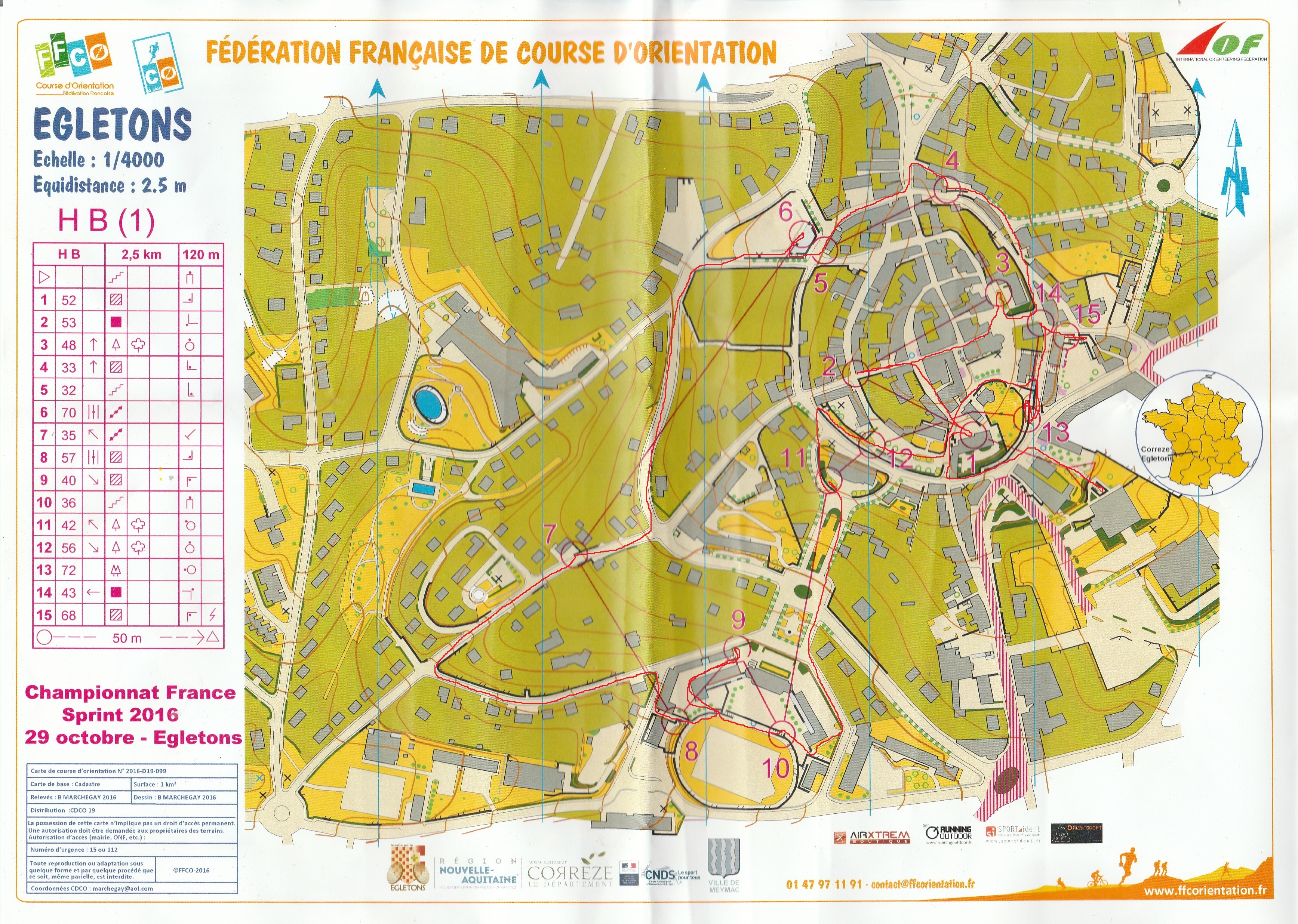 France Sprint Finale B (partie 1) (29/10/2016)