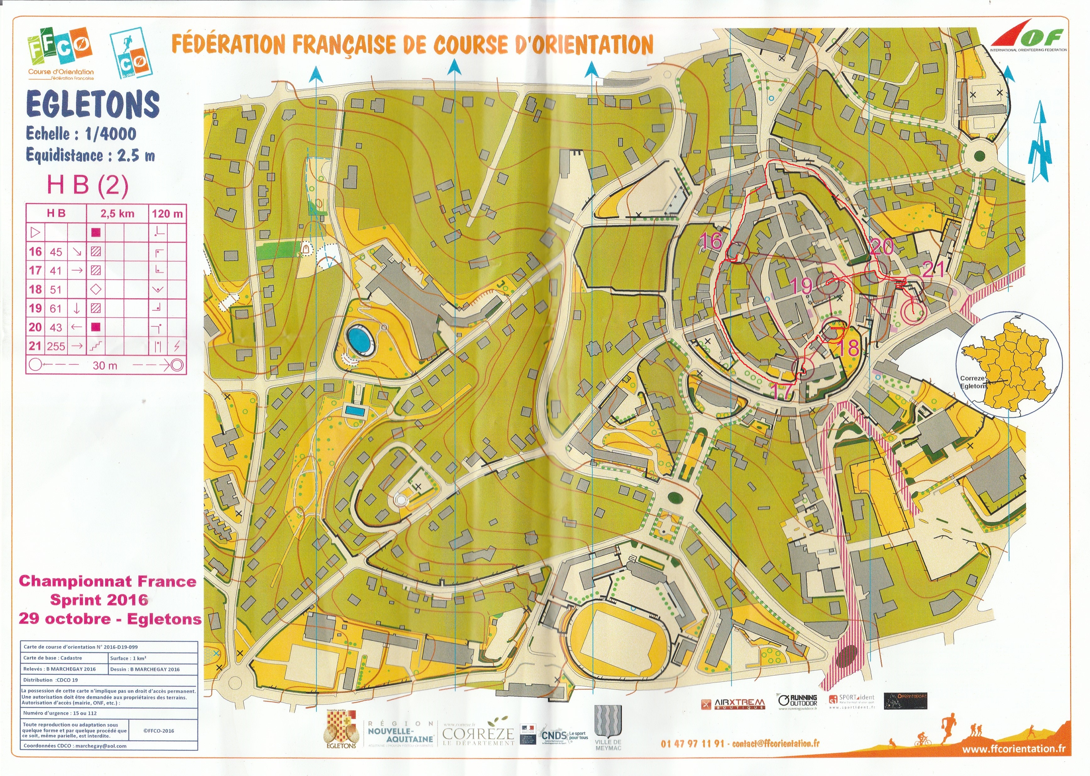 France Sprint Finale B (partie 2) (29/10/2016)