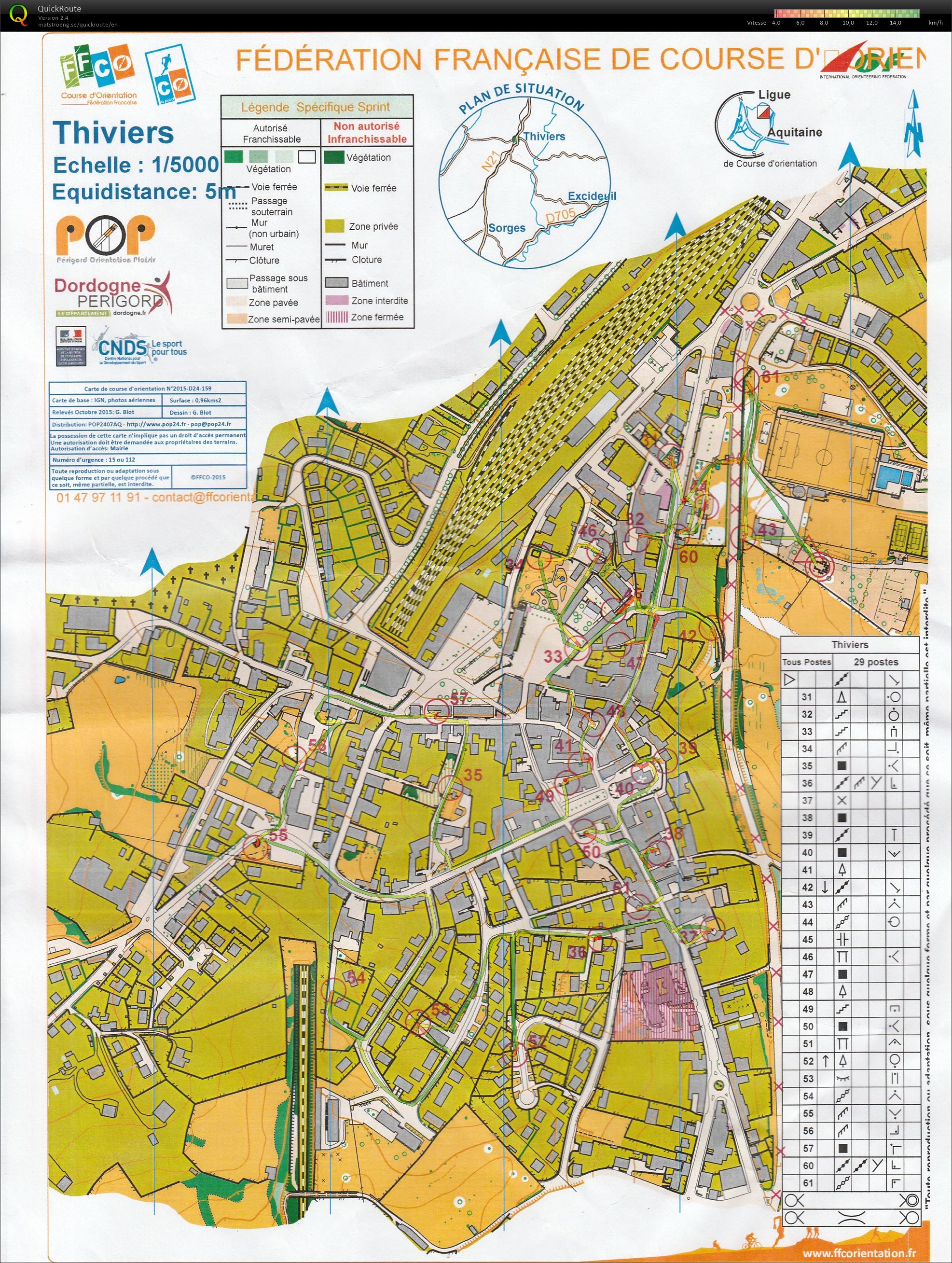 Challenge O'Score Manche 6 (partie 1) (05/11/2016)