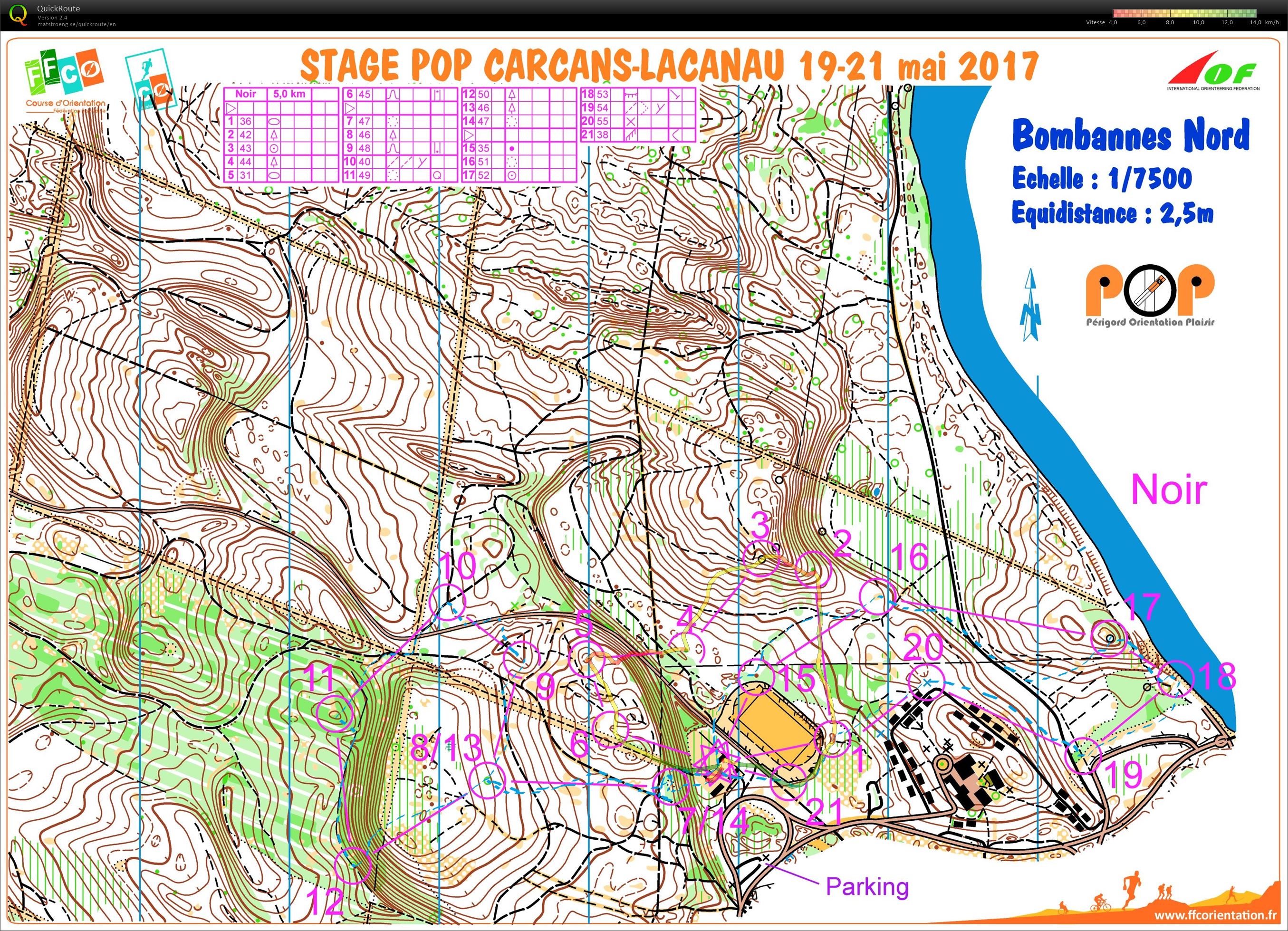 STAGE POP - Relais (21/05/2017)