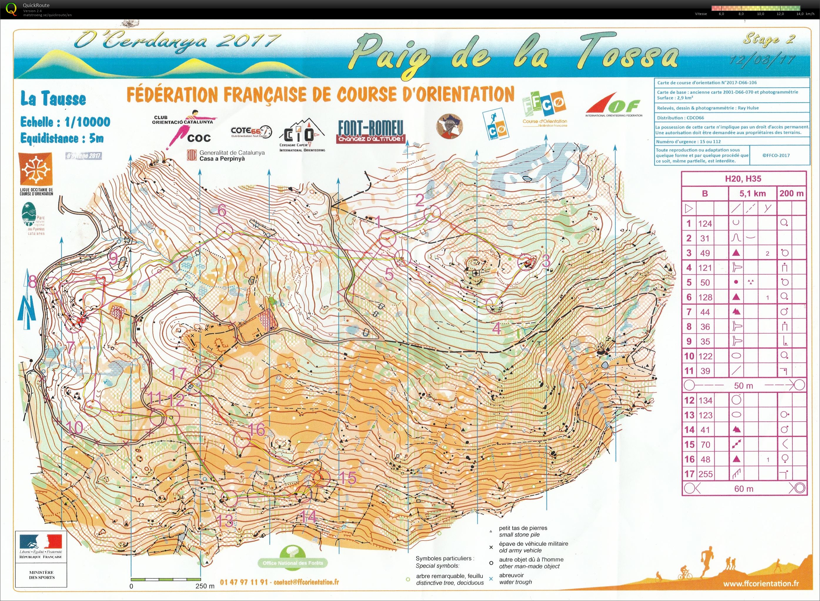 O'Cerdanya - Etape 2 (12/08/2017)