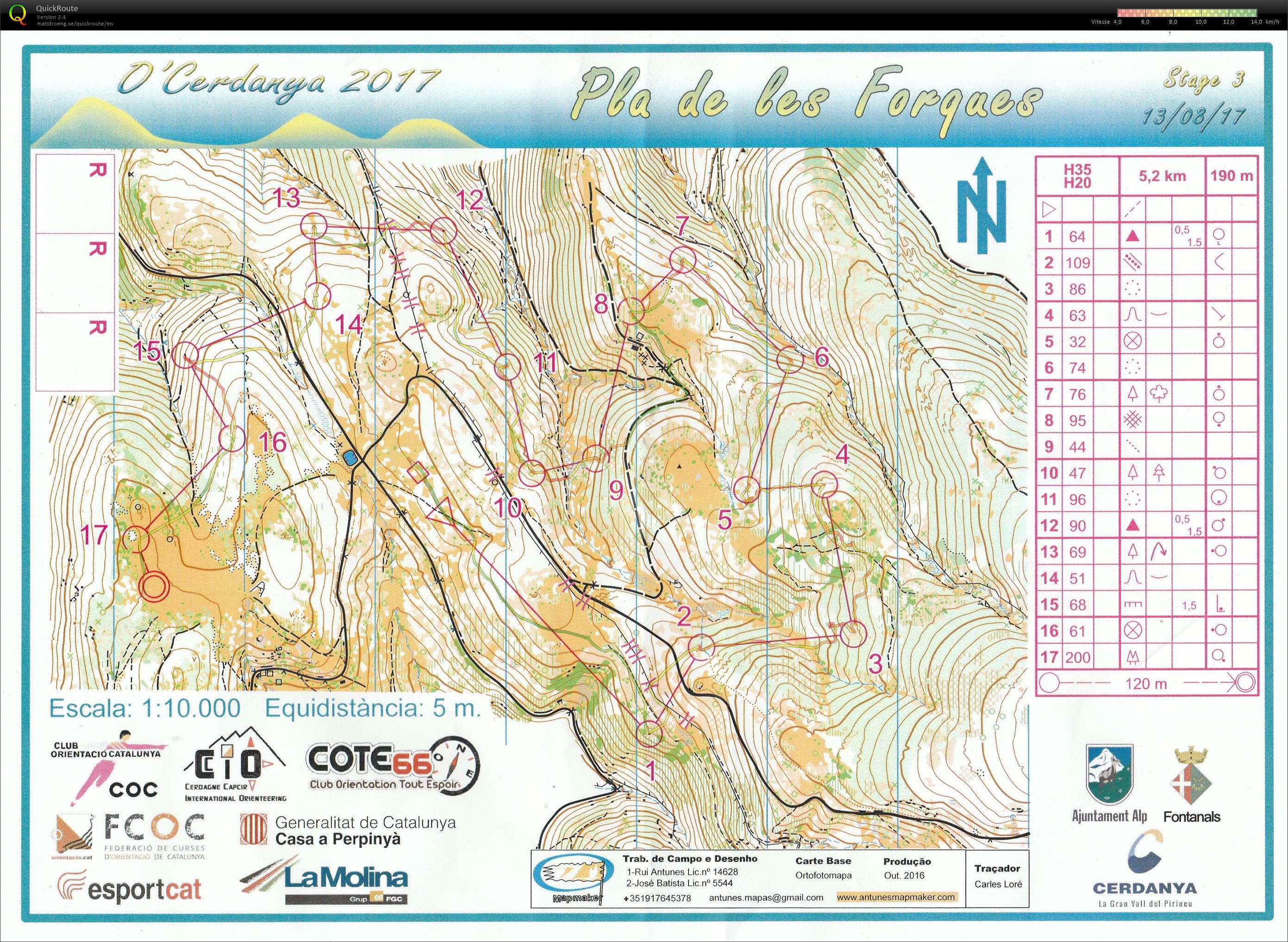 O'Cerdanya - Etape 3 (13/08/2017)