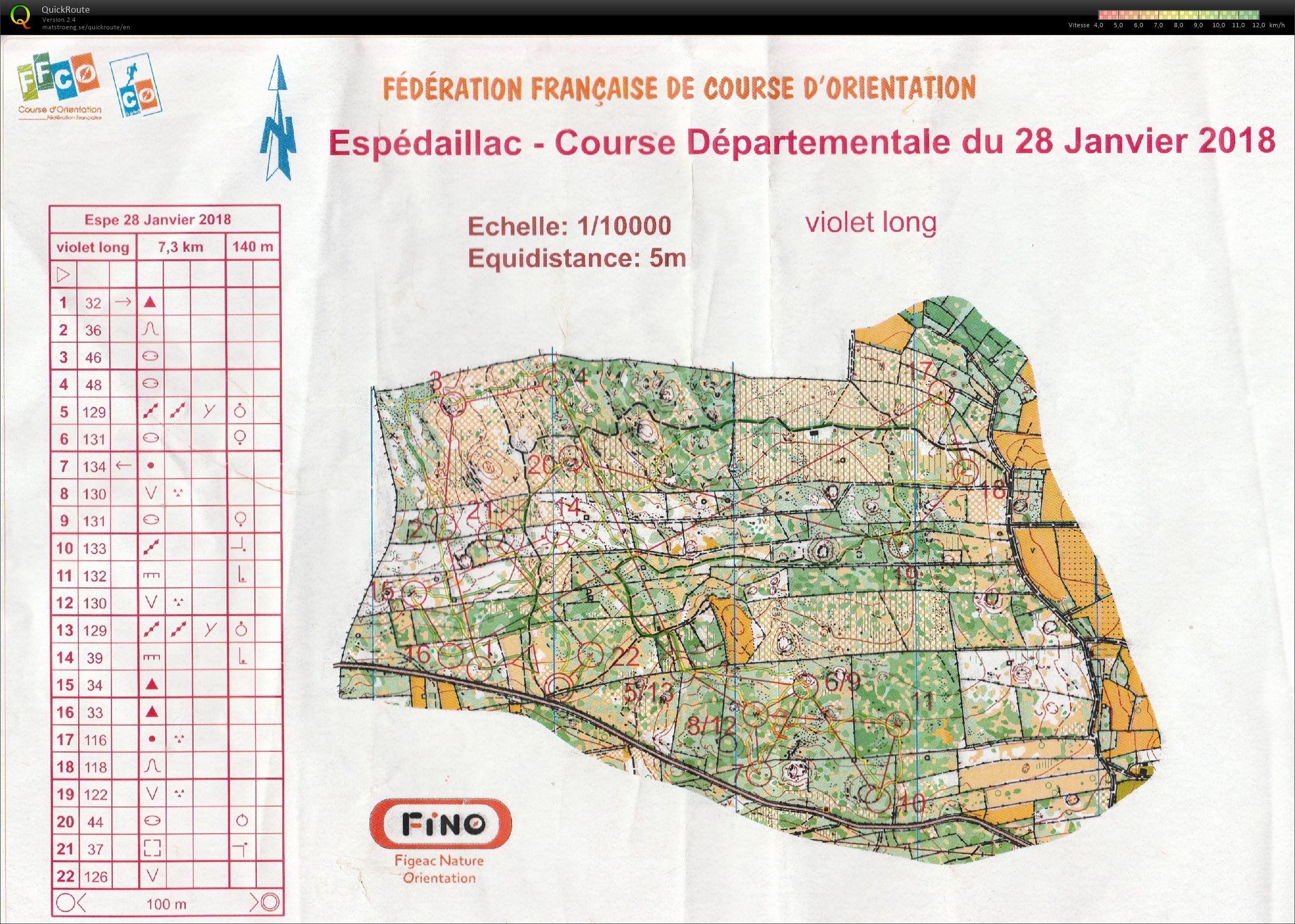 Départementale Lot (28/01/2018)