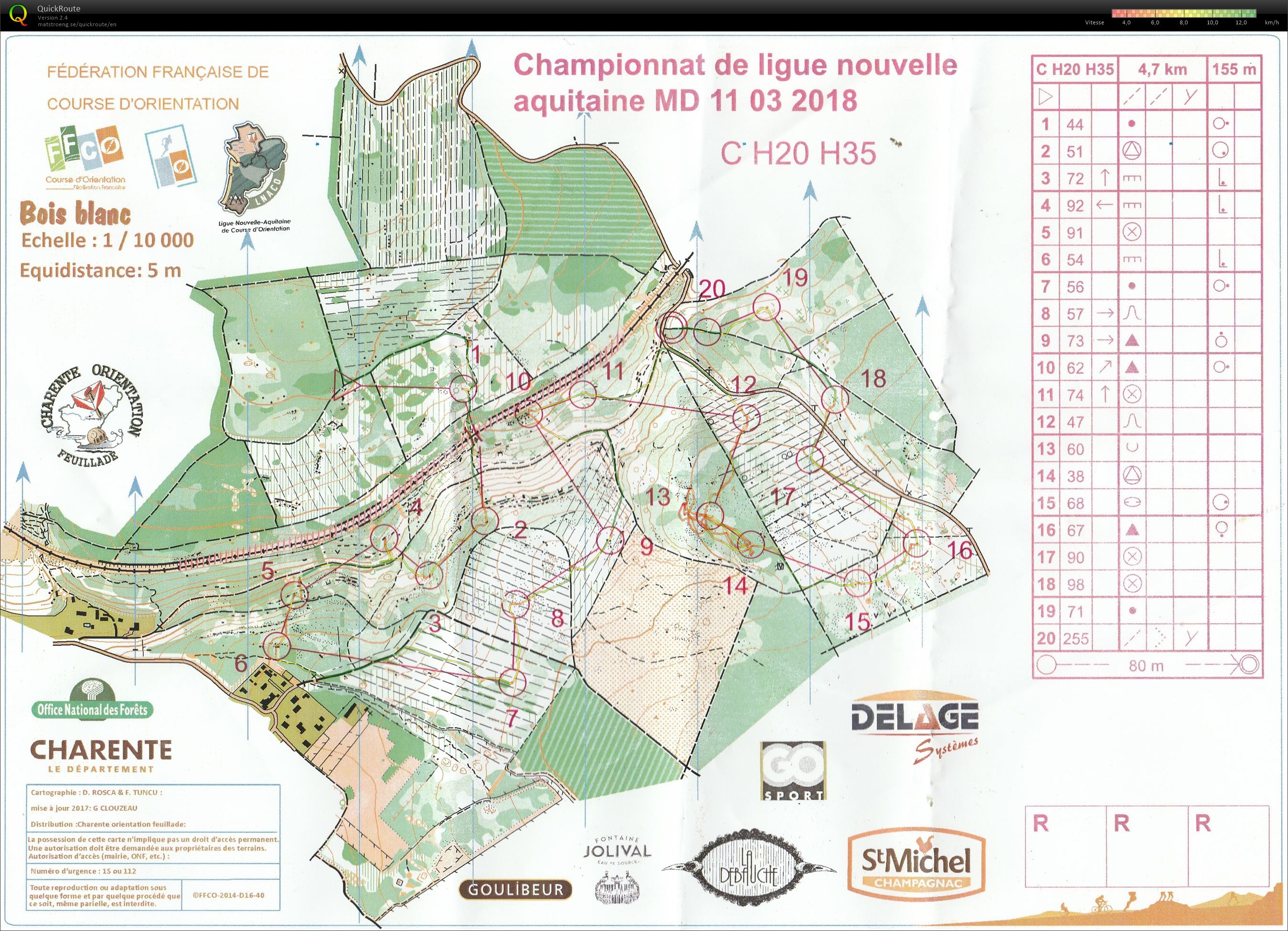 Championnat de Ligue MD (11/03/2018)
