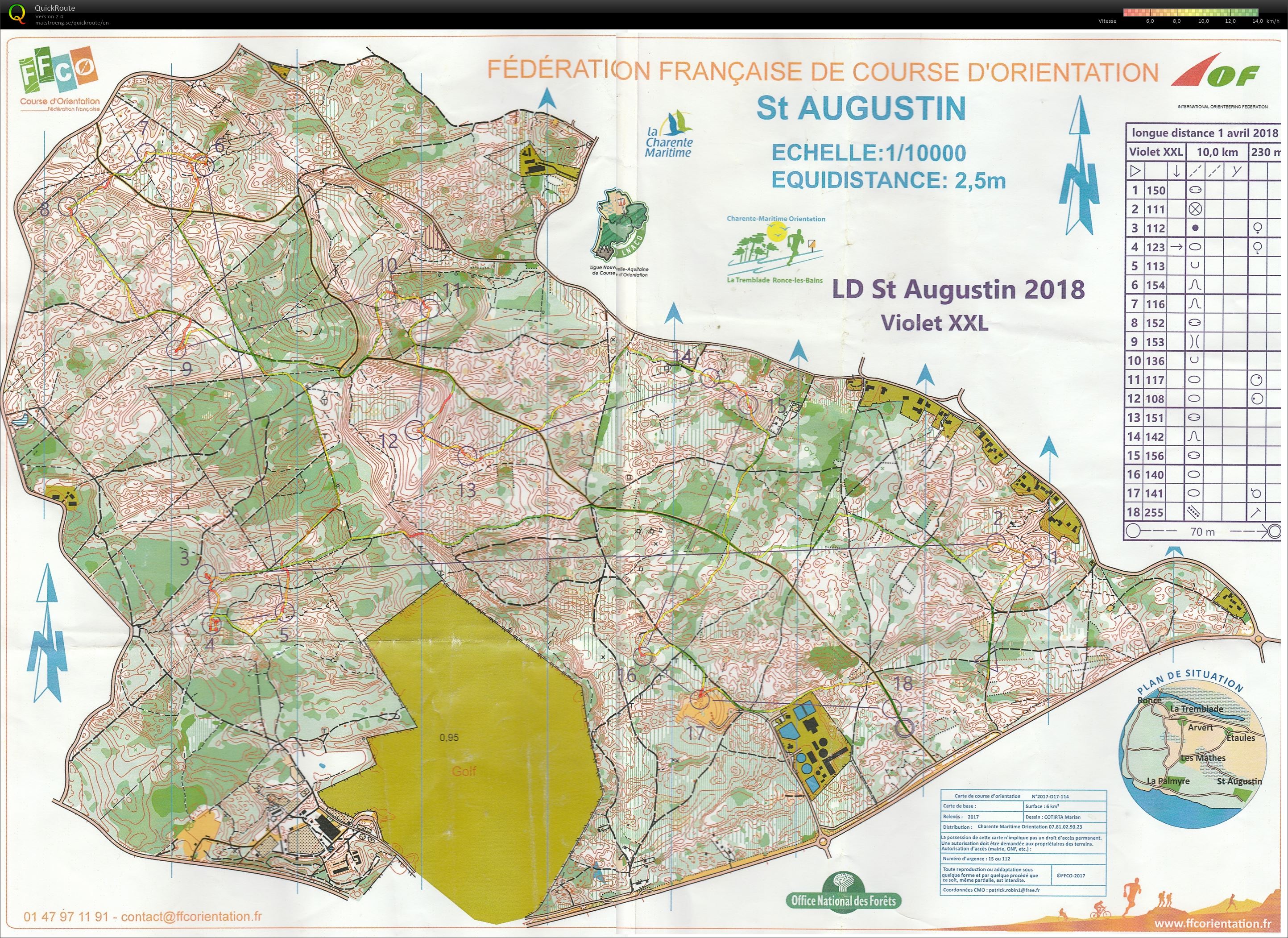 3J de Pâques en pays Royannais - LD (01/04/2018)