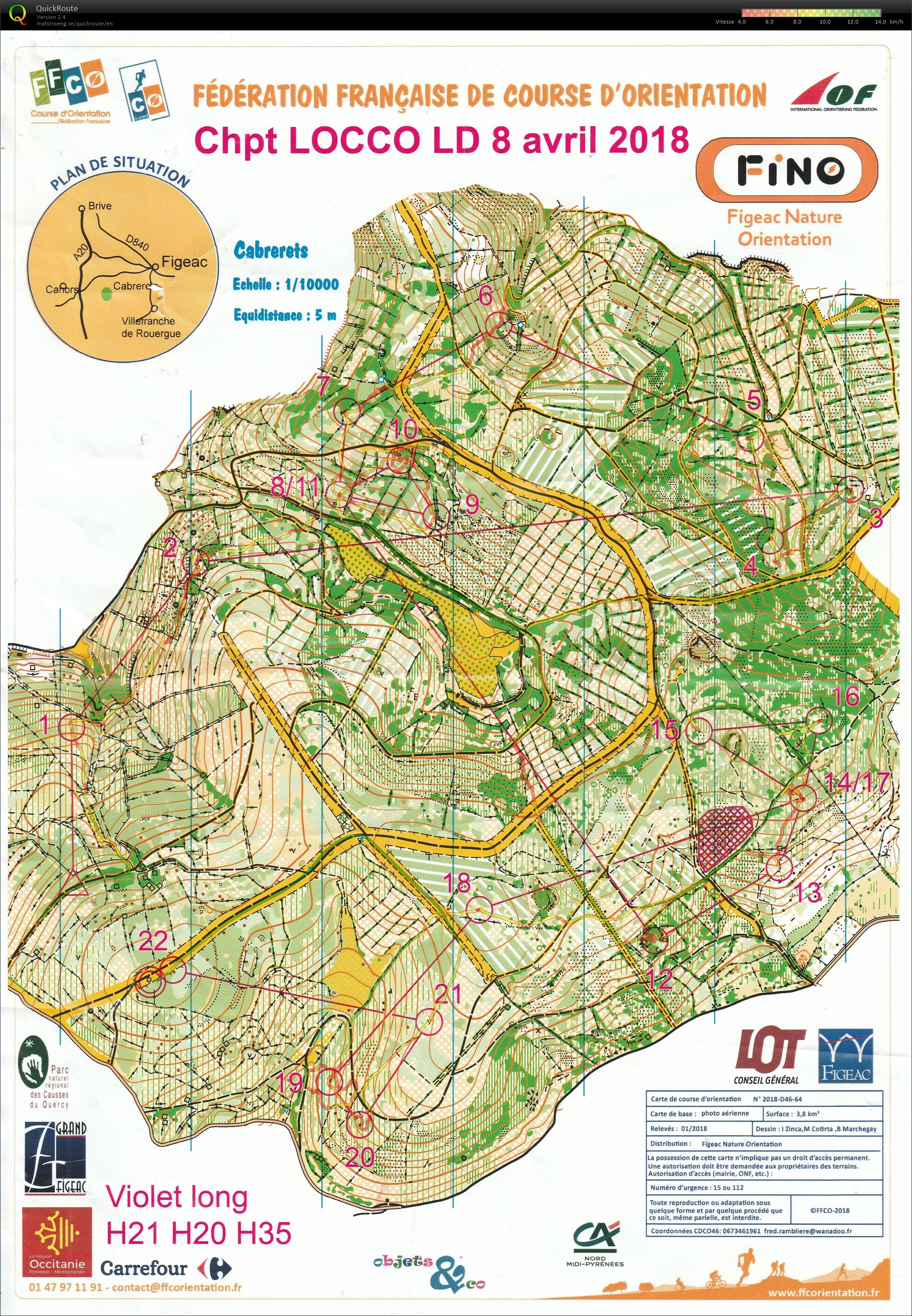 Championnat Occitanie LD (09/04/2018)