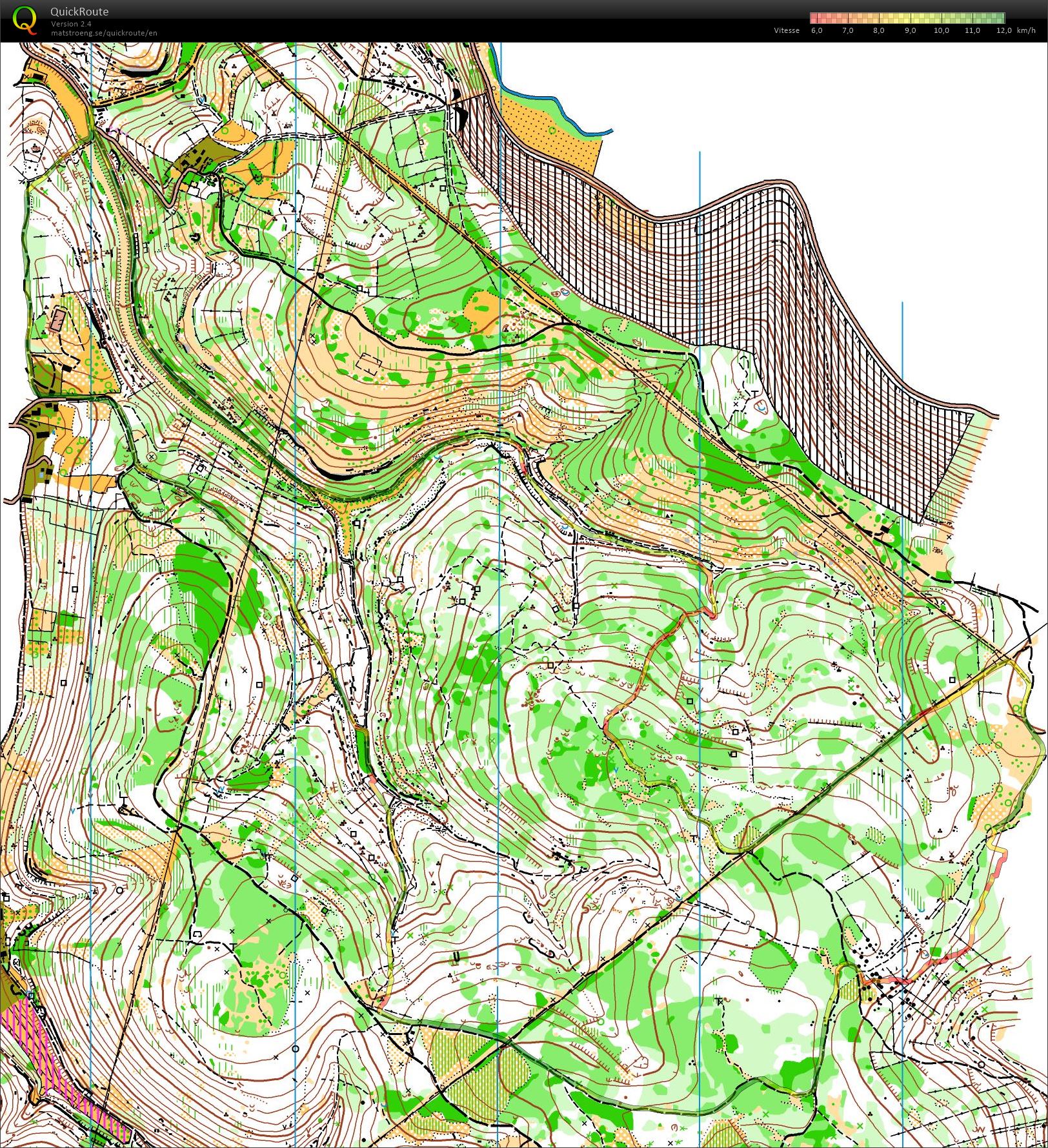Suivi sur carte facile (19/07/2018)