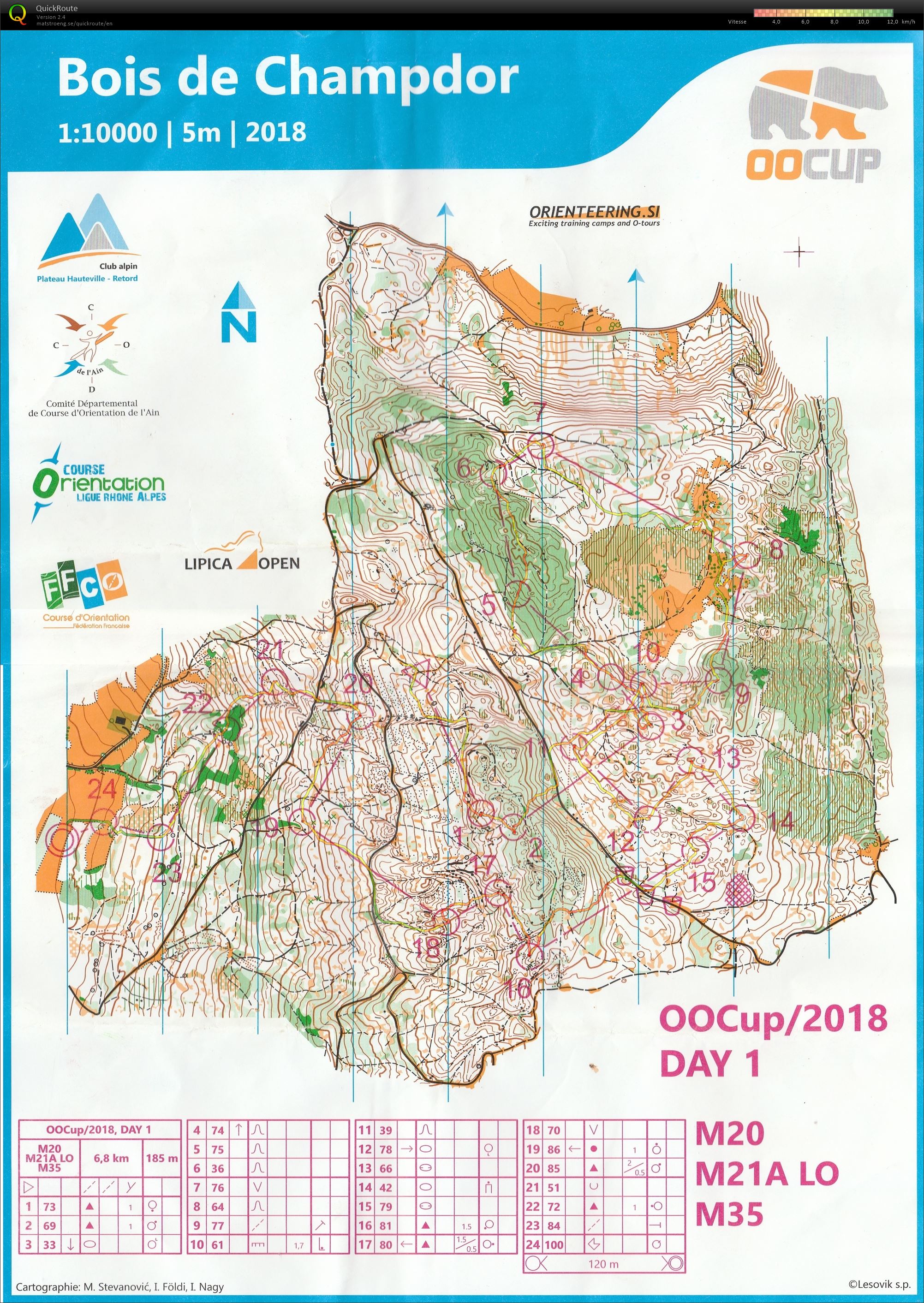 OO Cup - Etape 1 (25/07/2018)