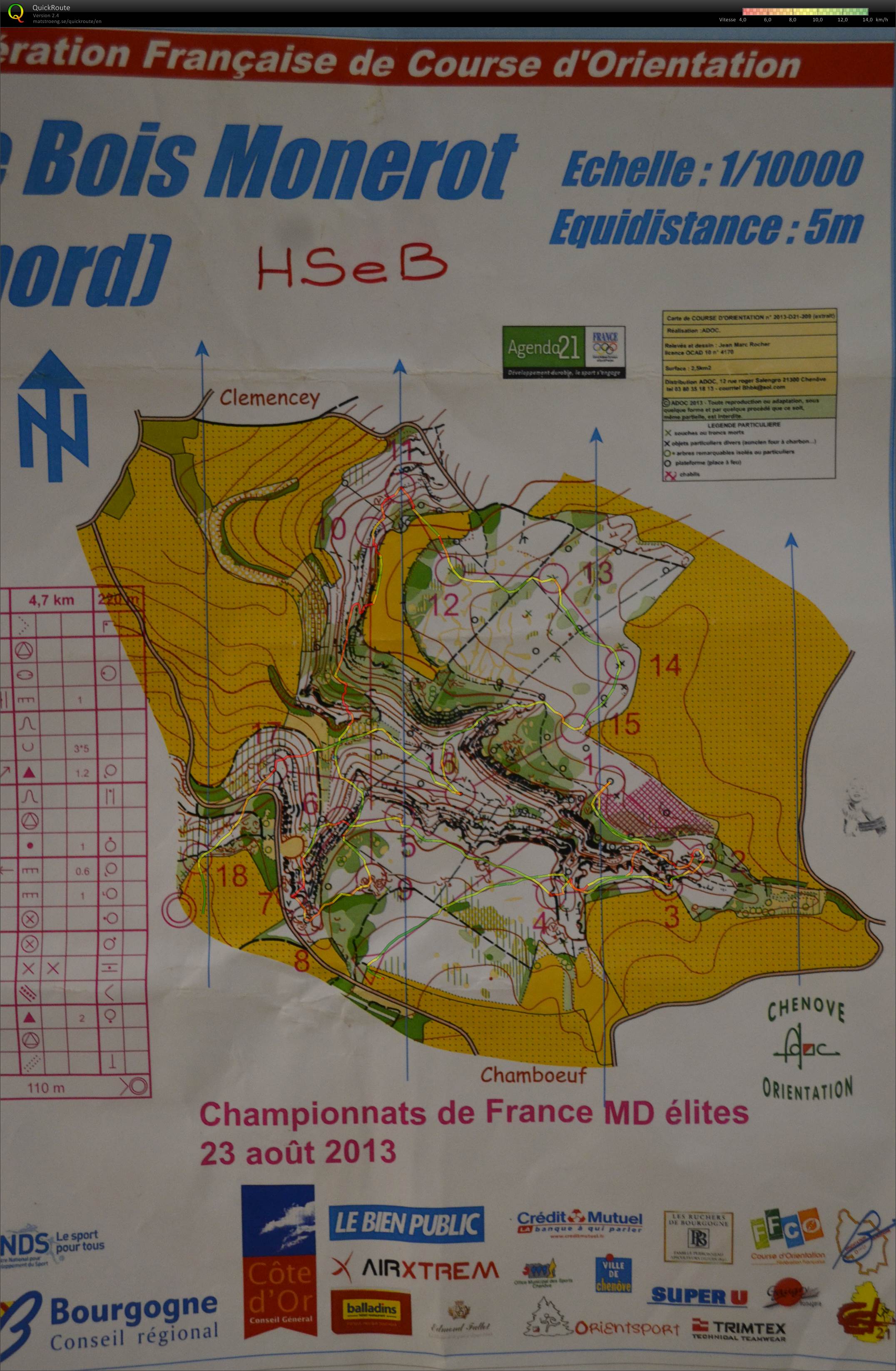 Championnat de France MD Finale B (23/08/2013)