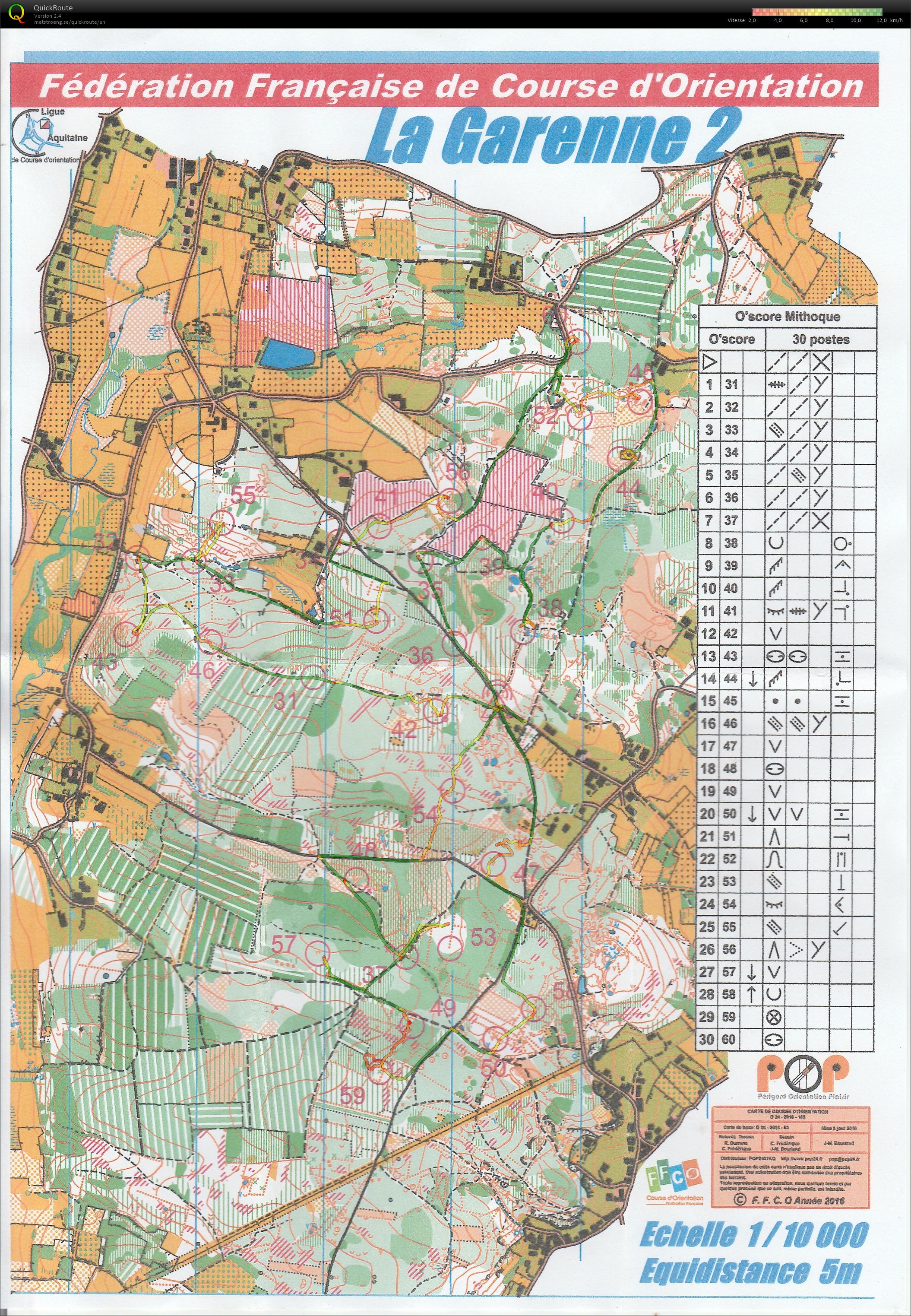 Challenge O'Score Manche 5 (06/10/2018)