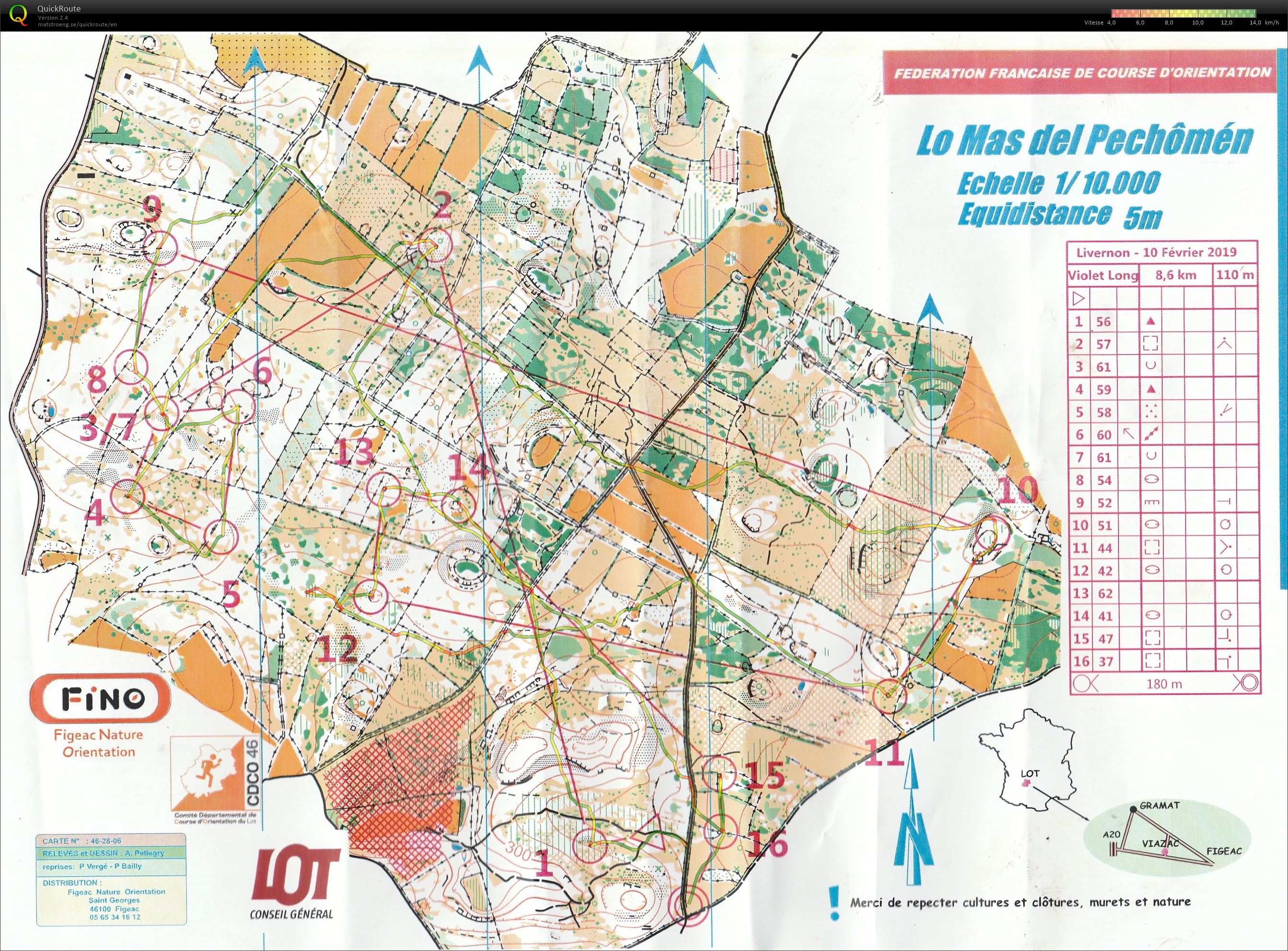 CO Départementale LD46 (10/02/2019)