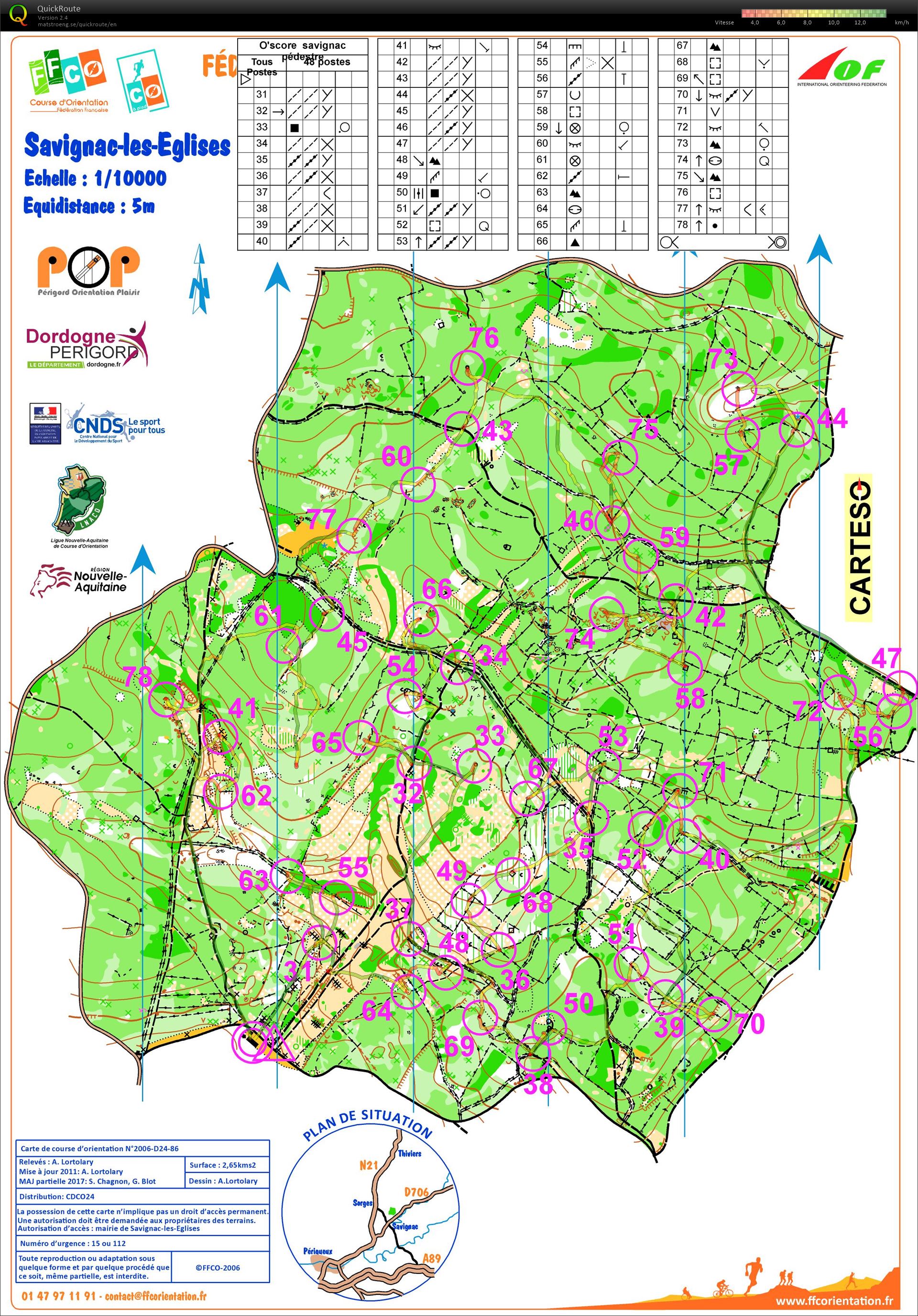 Challenge O'Score Manche 2 (tous postes) (2019-03-10)