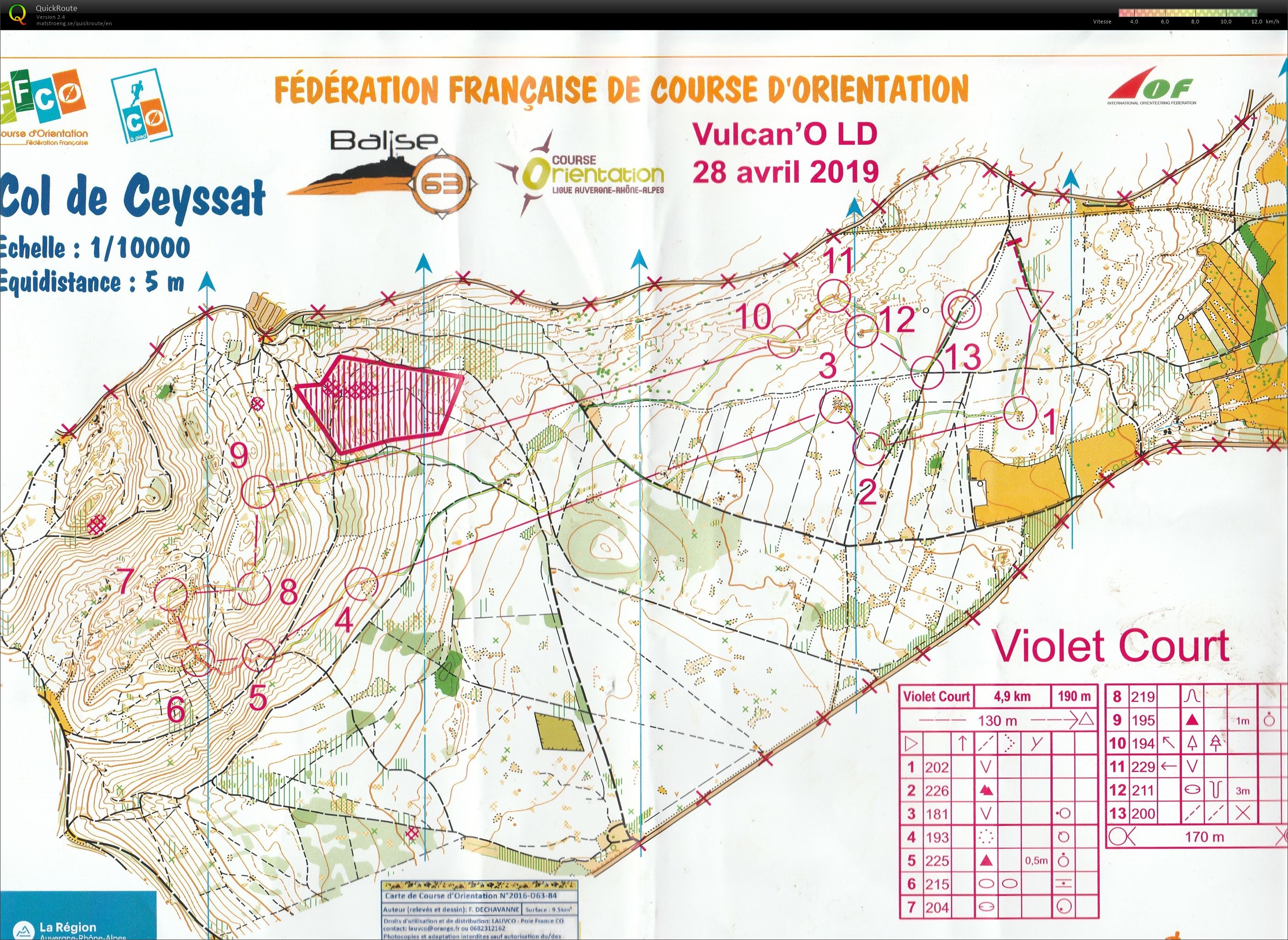 Vulcan'O LD (28/04/2019)