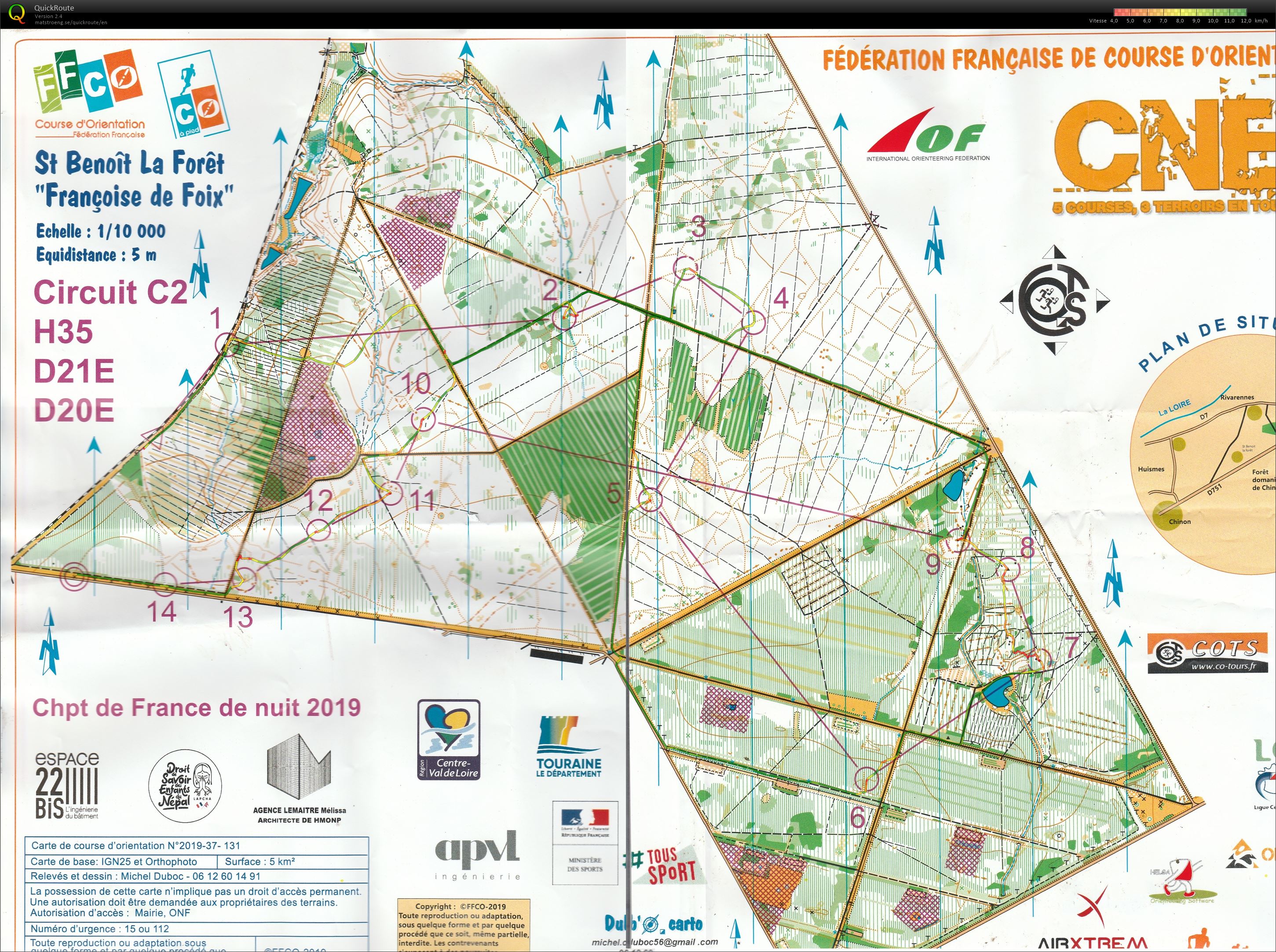 Championnat de France de Nuit (31/10/2019)