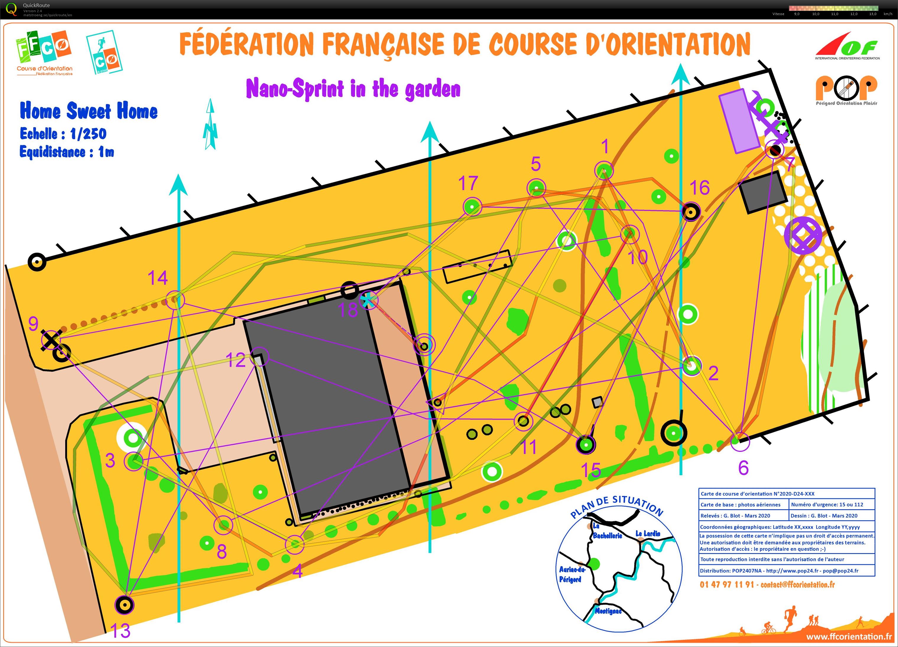 Nano Sprint in the garden (1/2) (31/03/2020)