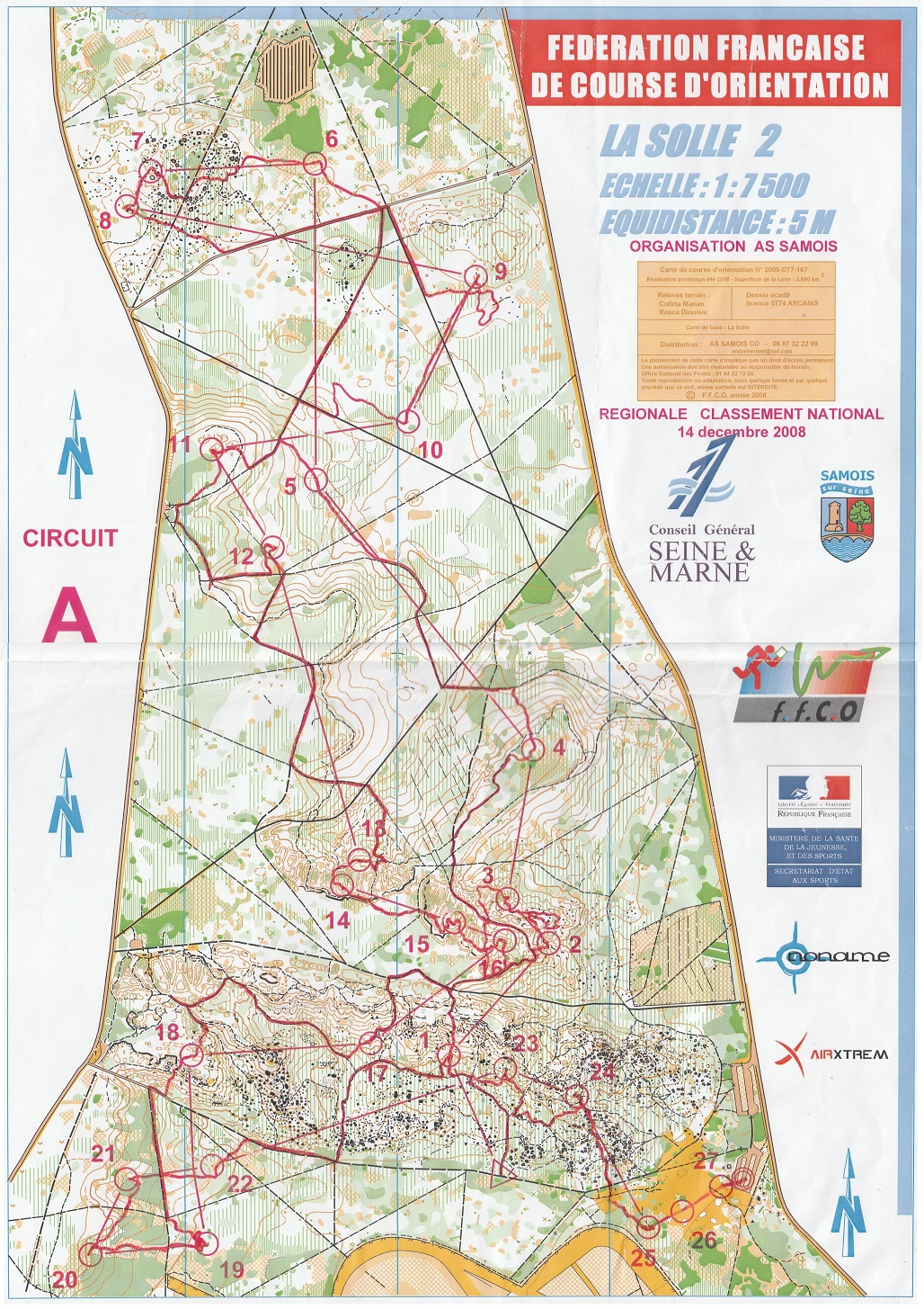 Régionale 8 LIFCO (14/12/2008)