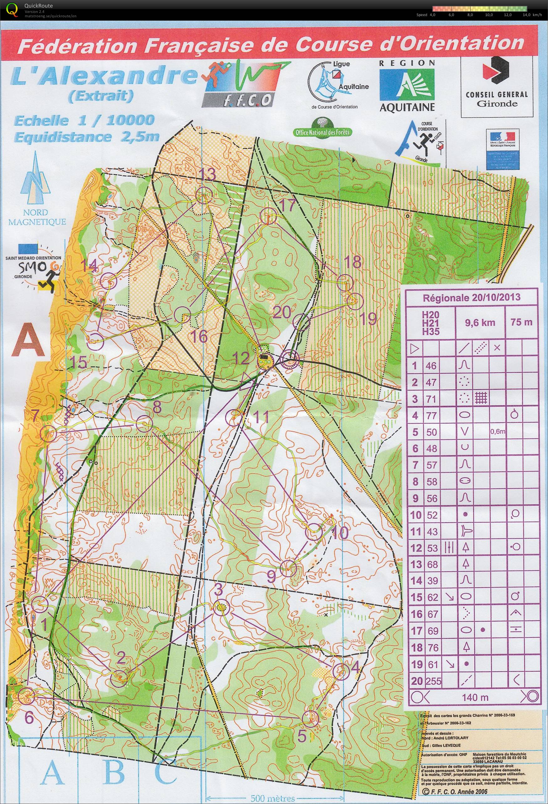 Régionale LD Aquitaine (20/10/2013)