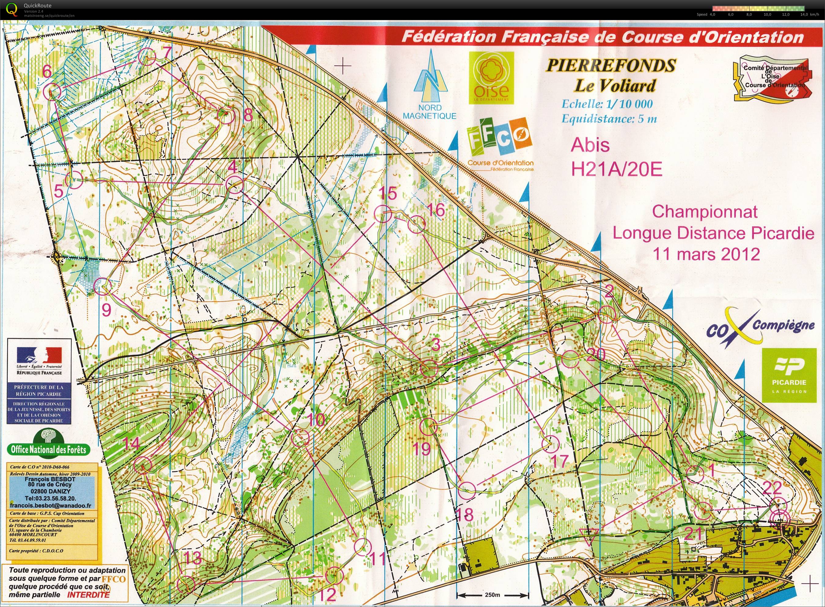 Championnat Picardie LD (11/03/2012)