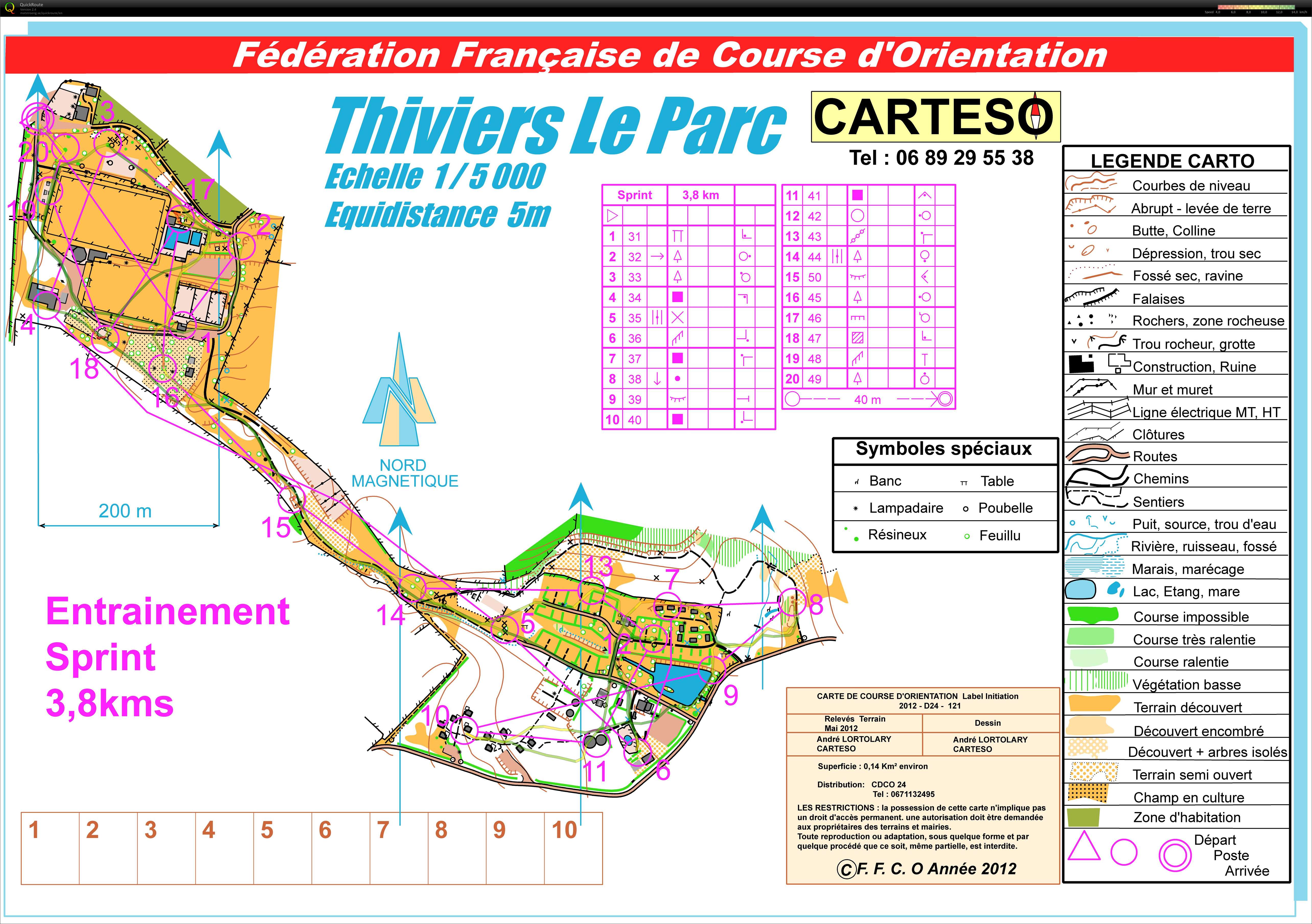 Entrainement Sprint (31/10/2013)