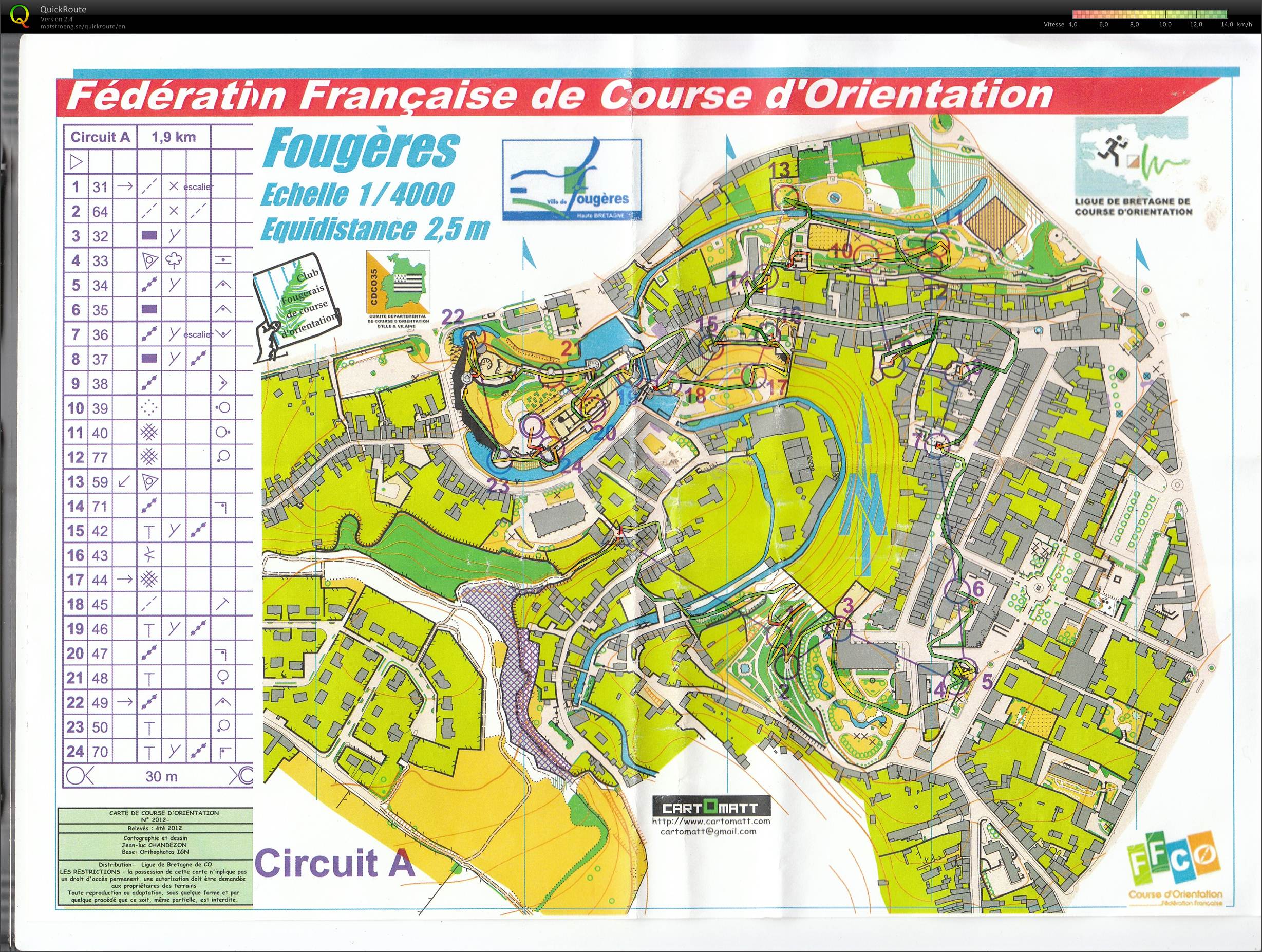 Régionale Sprint (29/10/2012)