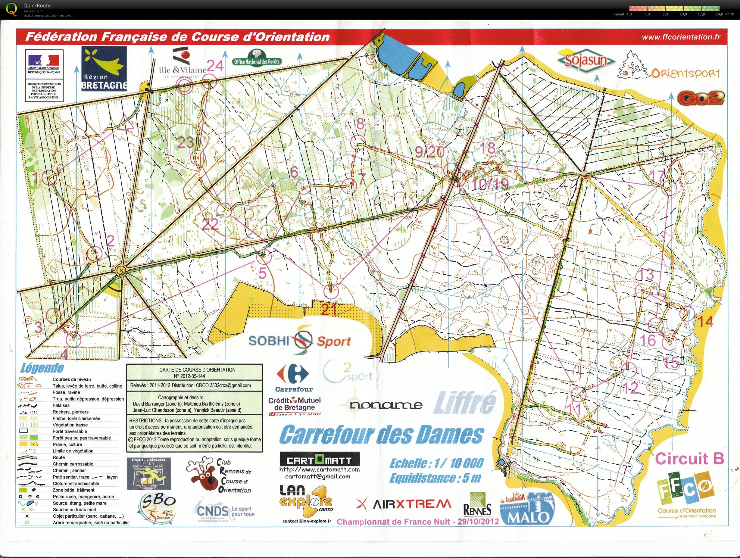 Championnat de France de Nuit (29/10/2012)