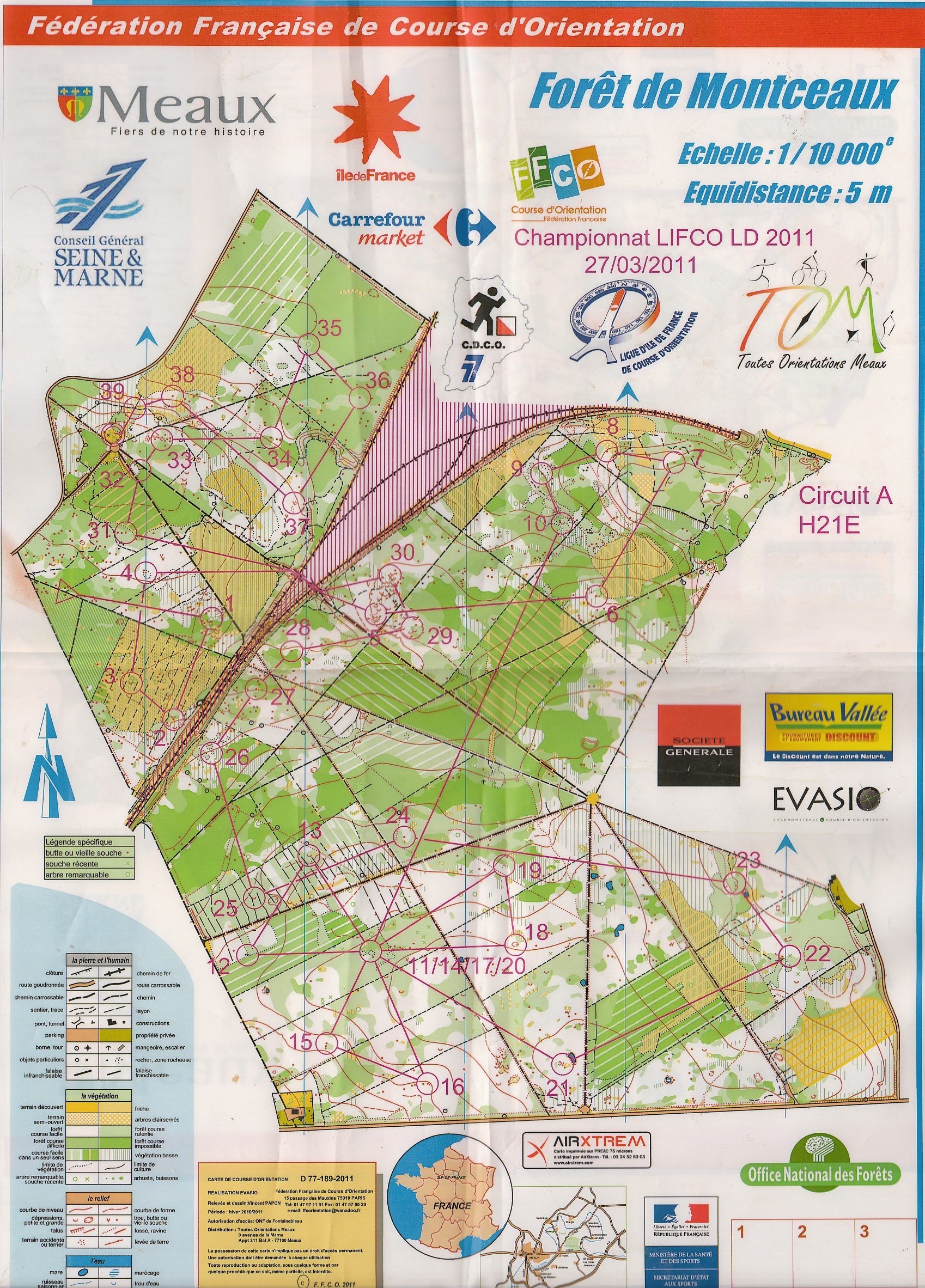 Championnat Ligue LIFCO LD (27/03/2011)