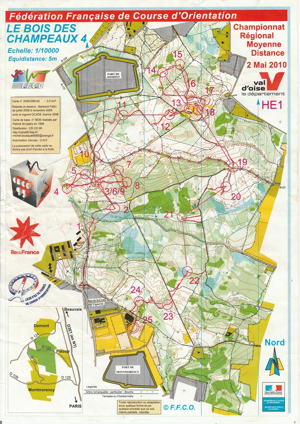 Championnat Ligue LIFCO MD (02/05/2010)